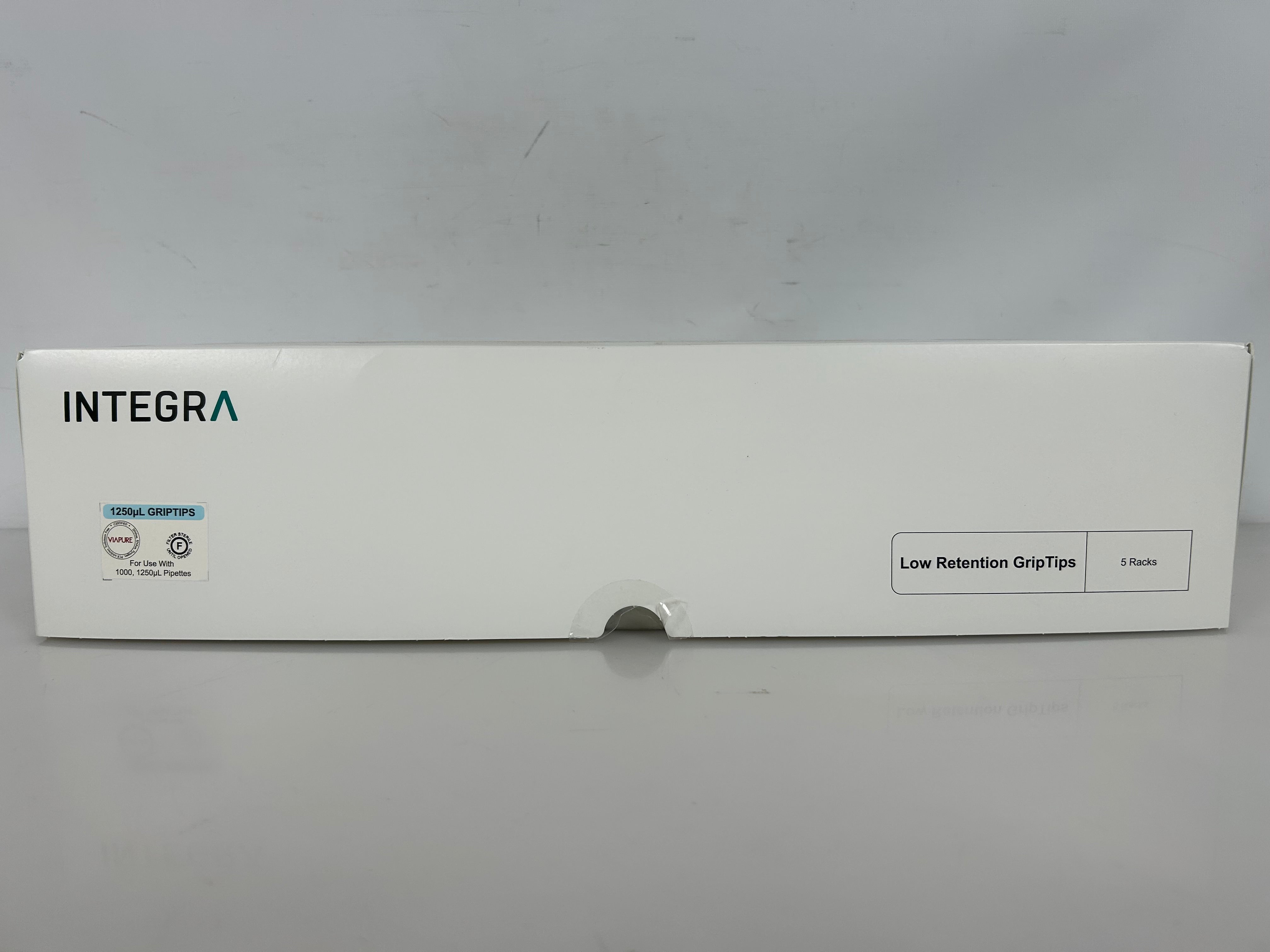 Integra 1250µ Grip Tips Pipettes 96 Rack Low Retention ( 5 Pack)