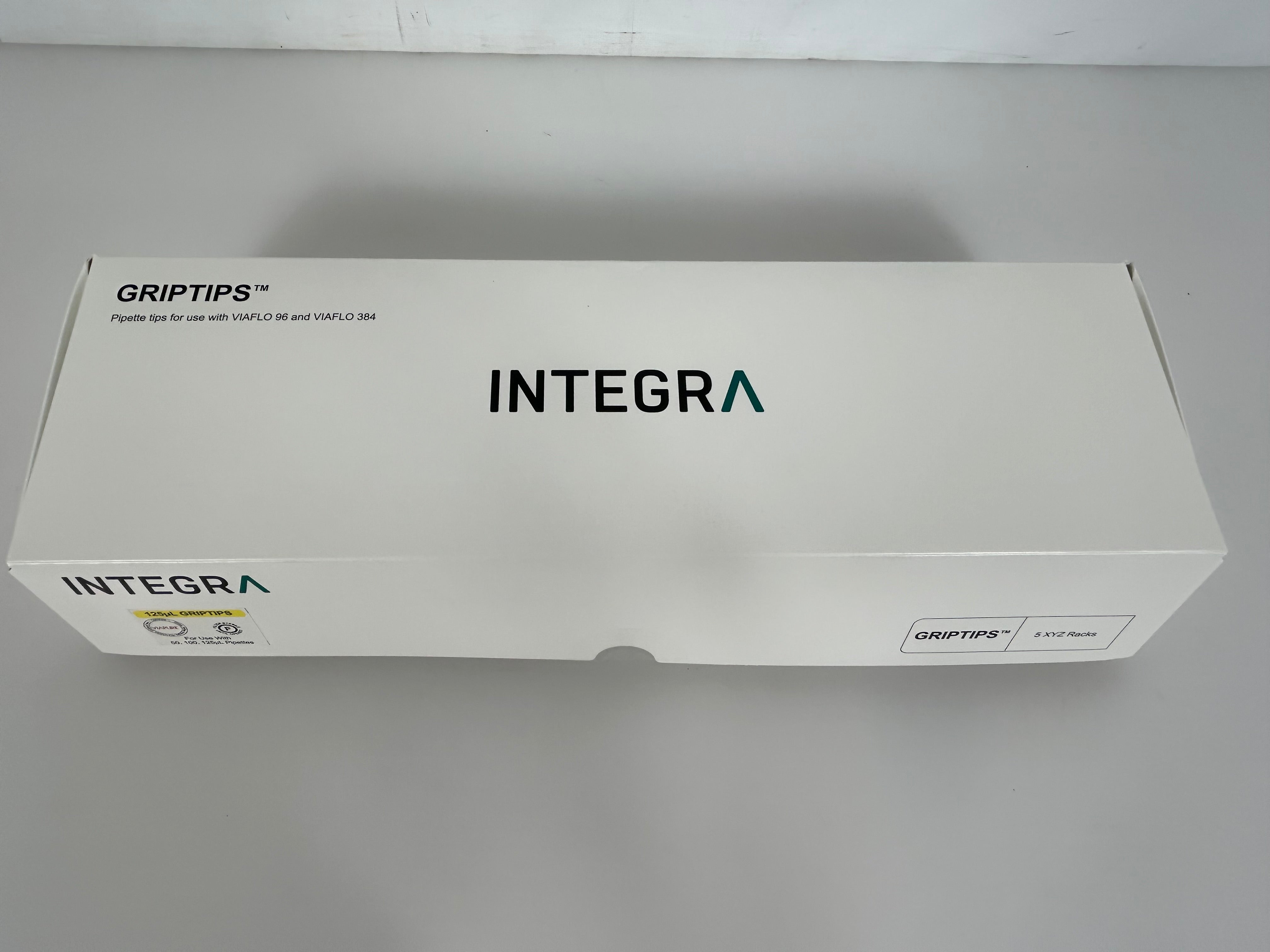 Integra 125µ Grip Tips Pipettes 384 Rack ( 5 Pack)