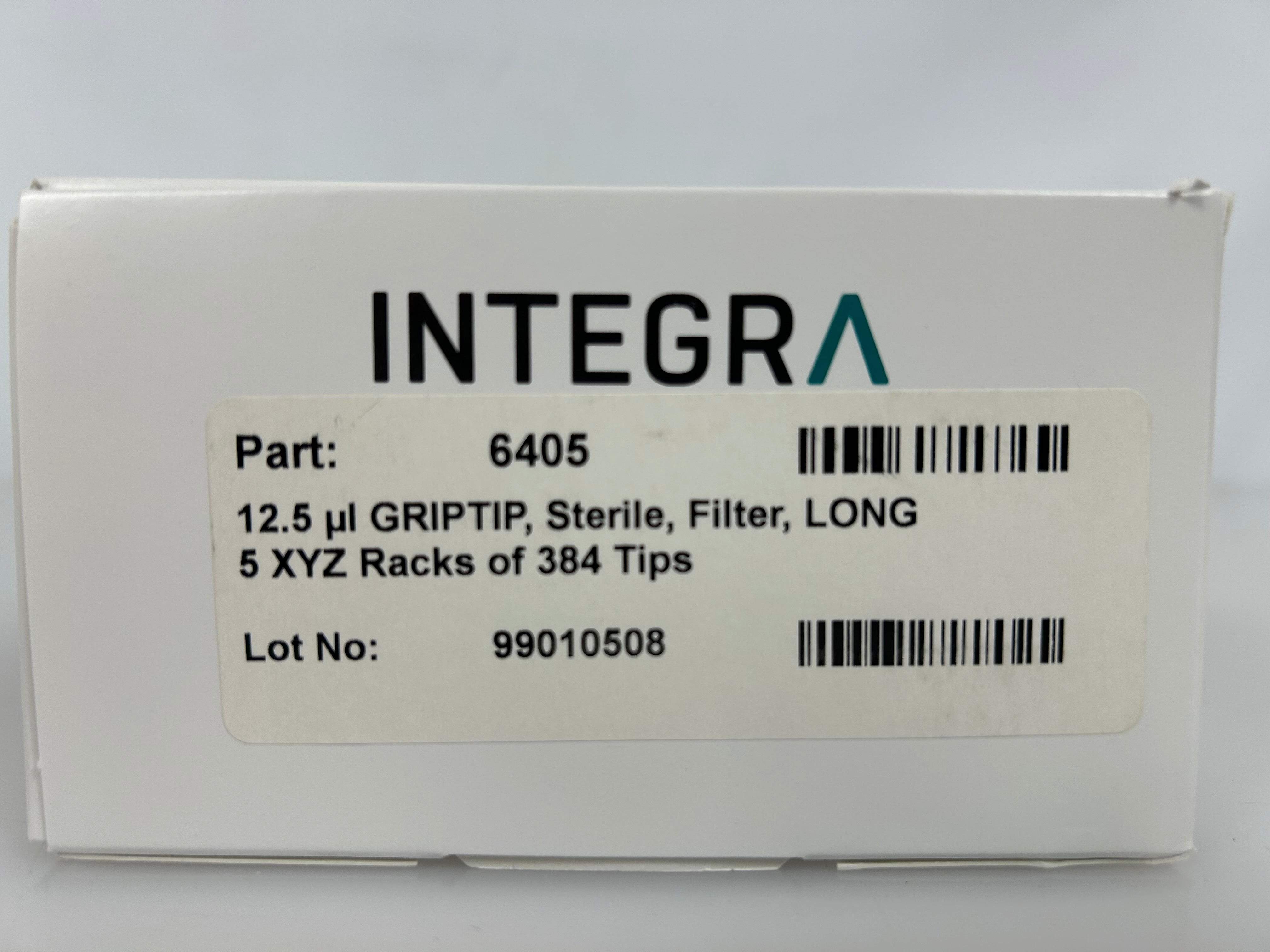Integra 12.5µ Grip Tips Pipettes 384 Rack ( 5 Pack)