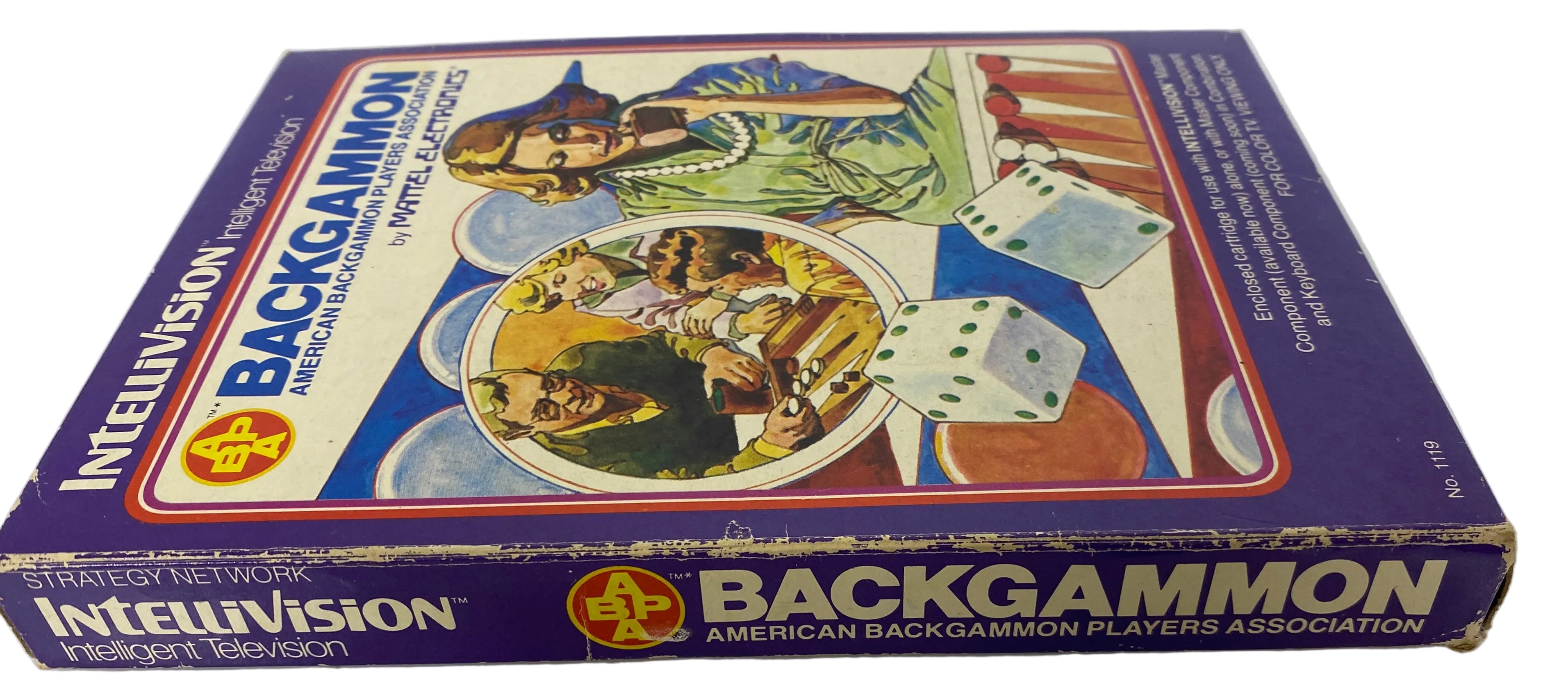 Intellivision ABPA Backgammon Video Game