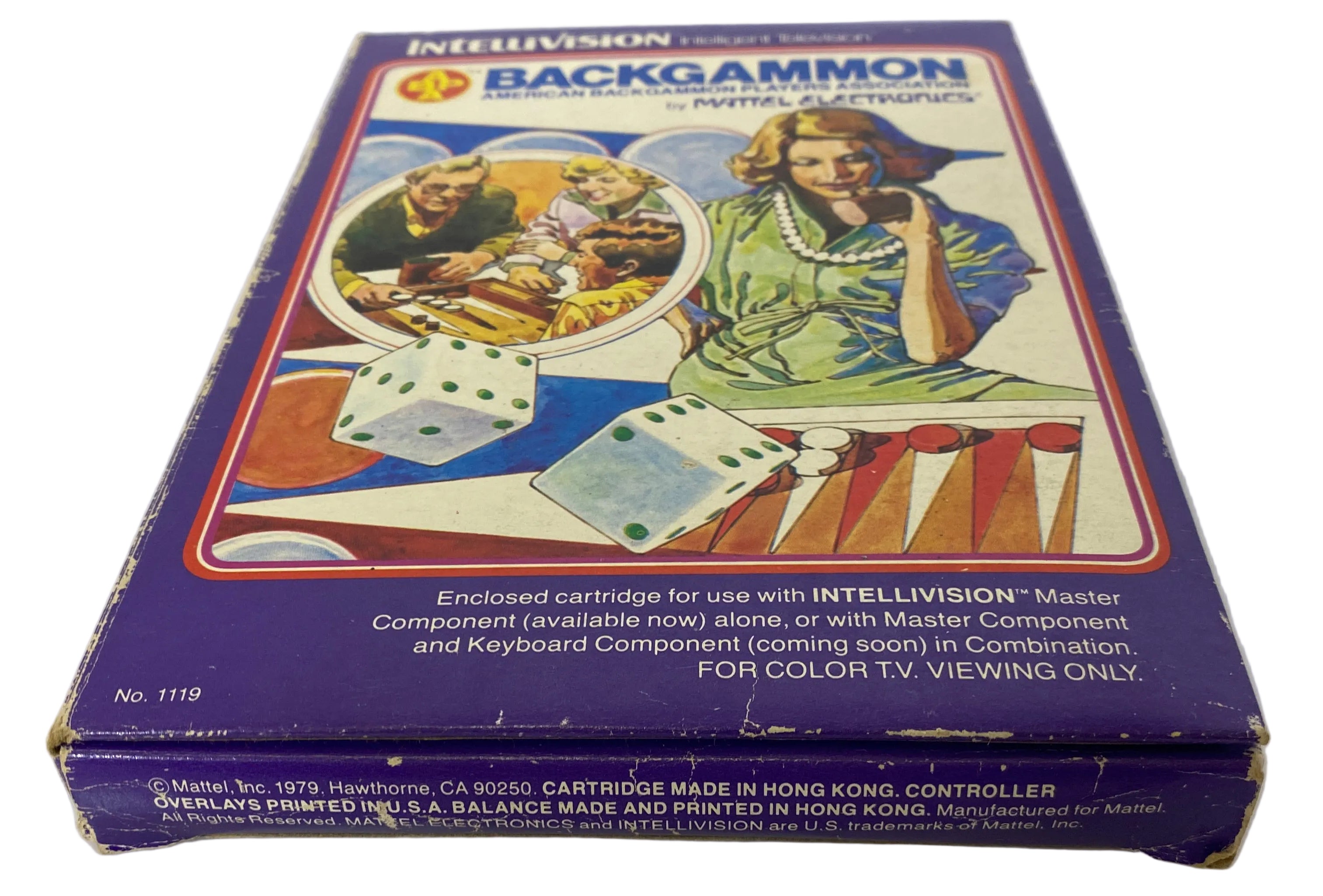 Intellivision ABPA Backgammon Video Game