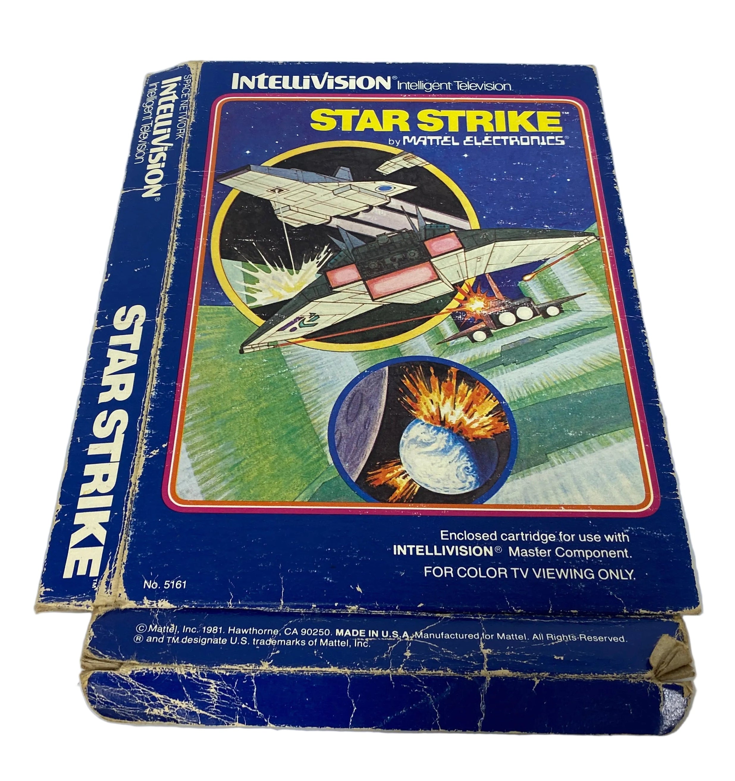 Intellivision Star Strike By Mattel Electronics *No Game*