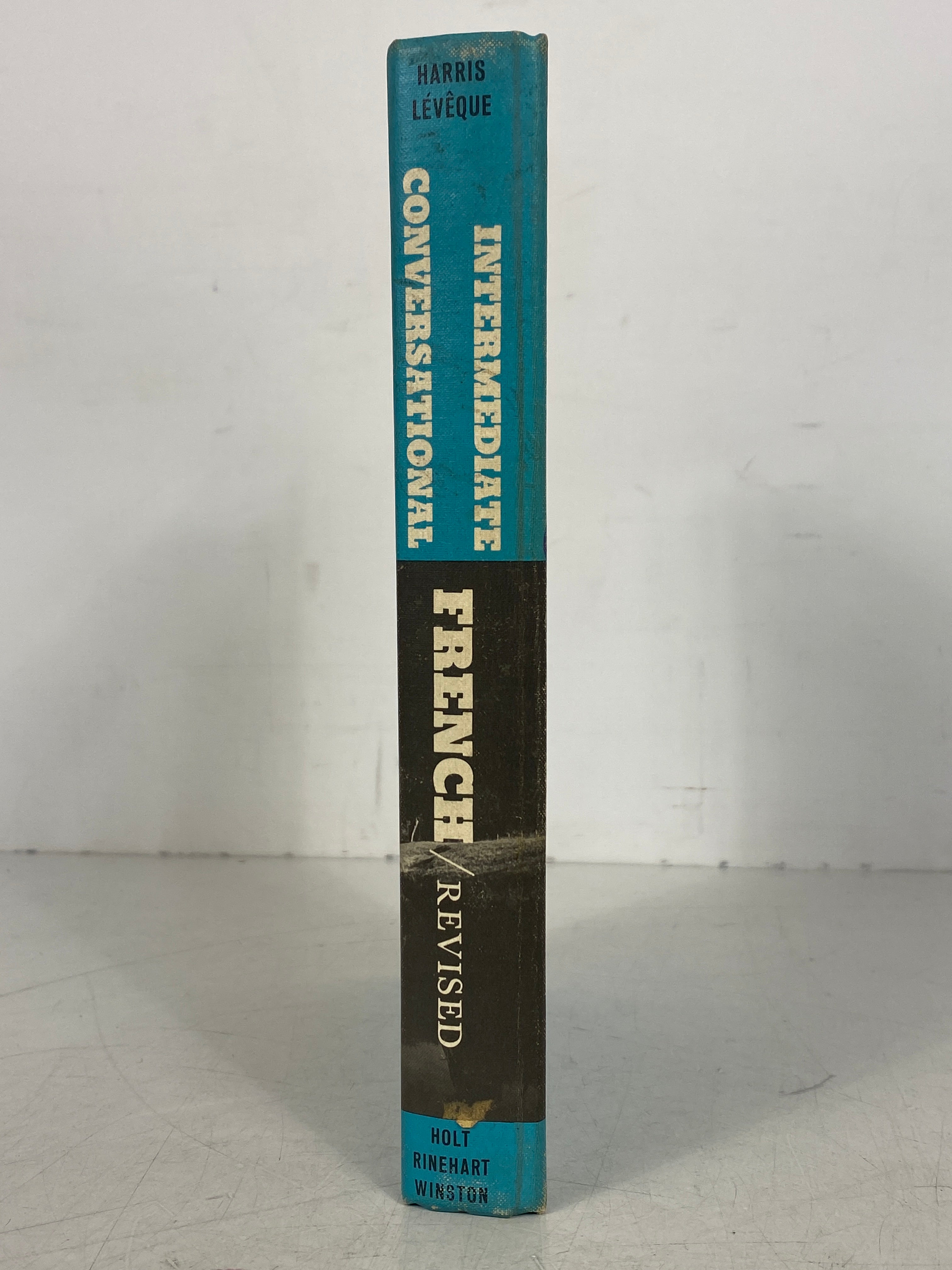 Intermediate Conversational French by Harris/Leveque 1968 Vintage Textbook HC