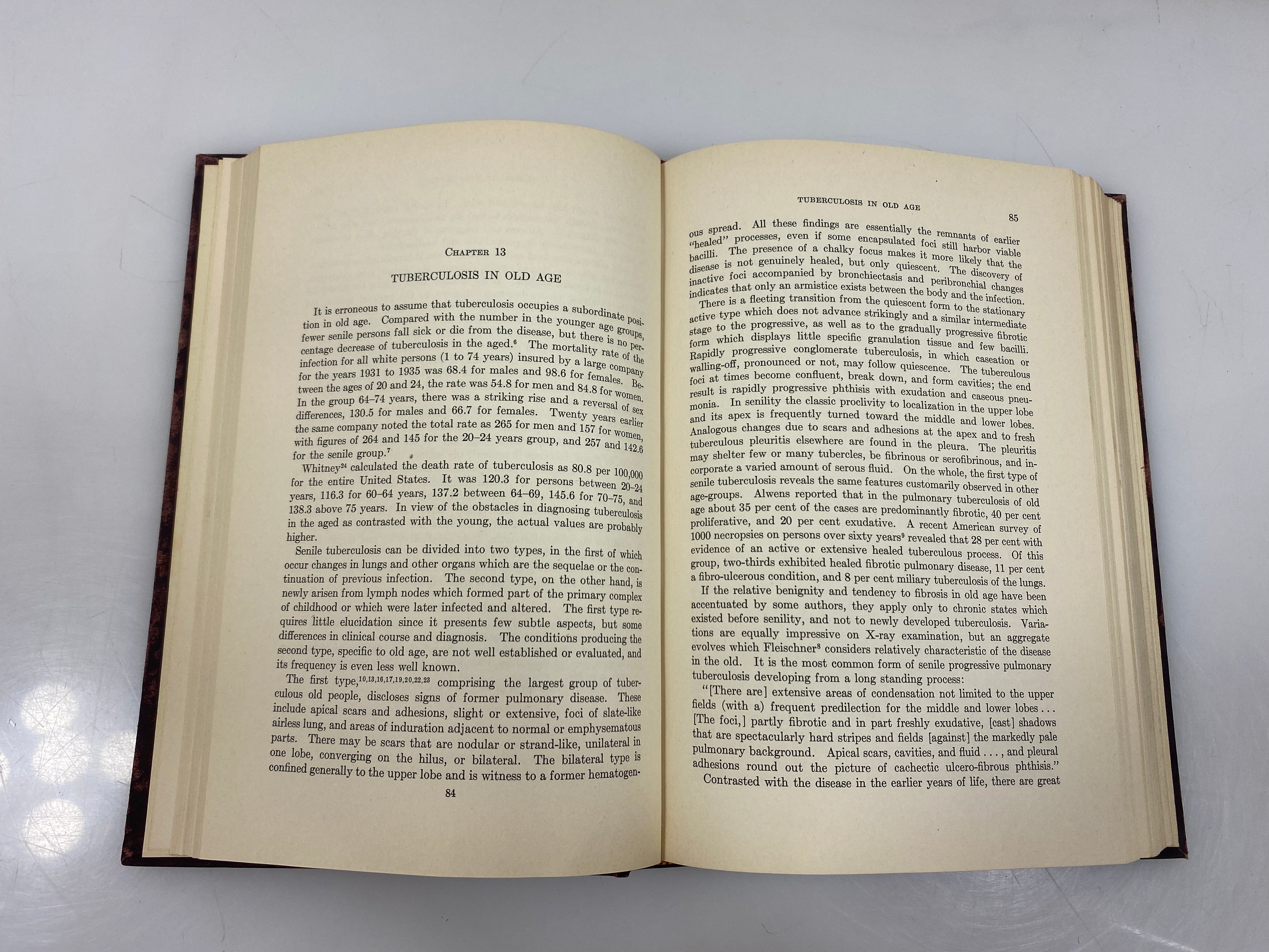 Internal Medicine in Old Age by Mueller-Deham/Rabson Ex-library 1942 HC