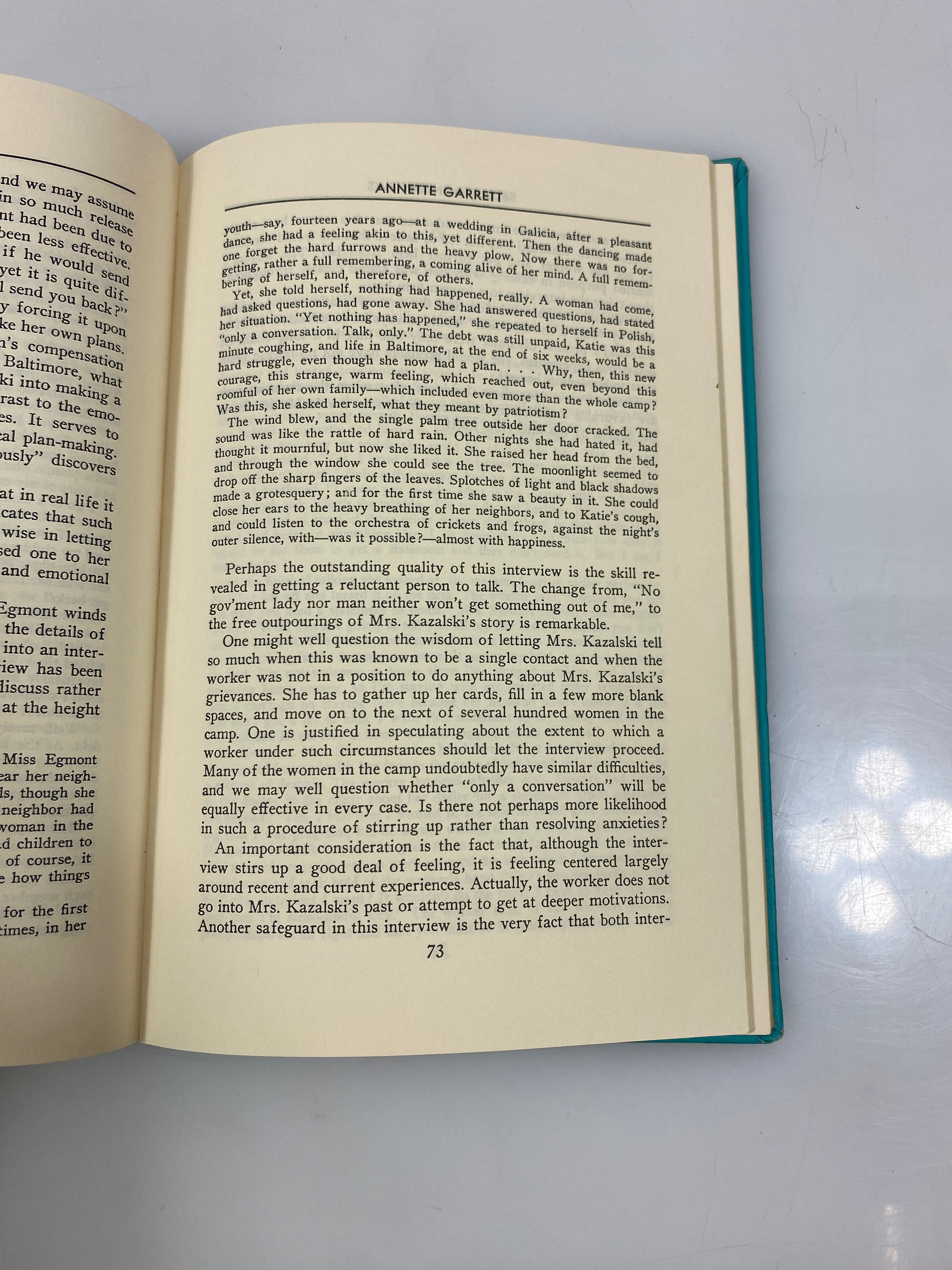 Interviewing by Annette Garrett Ex-library 26th Print 1967 HC