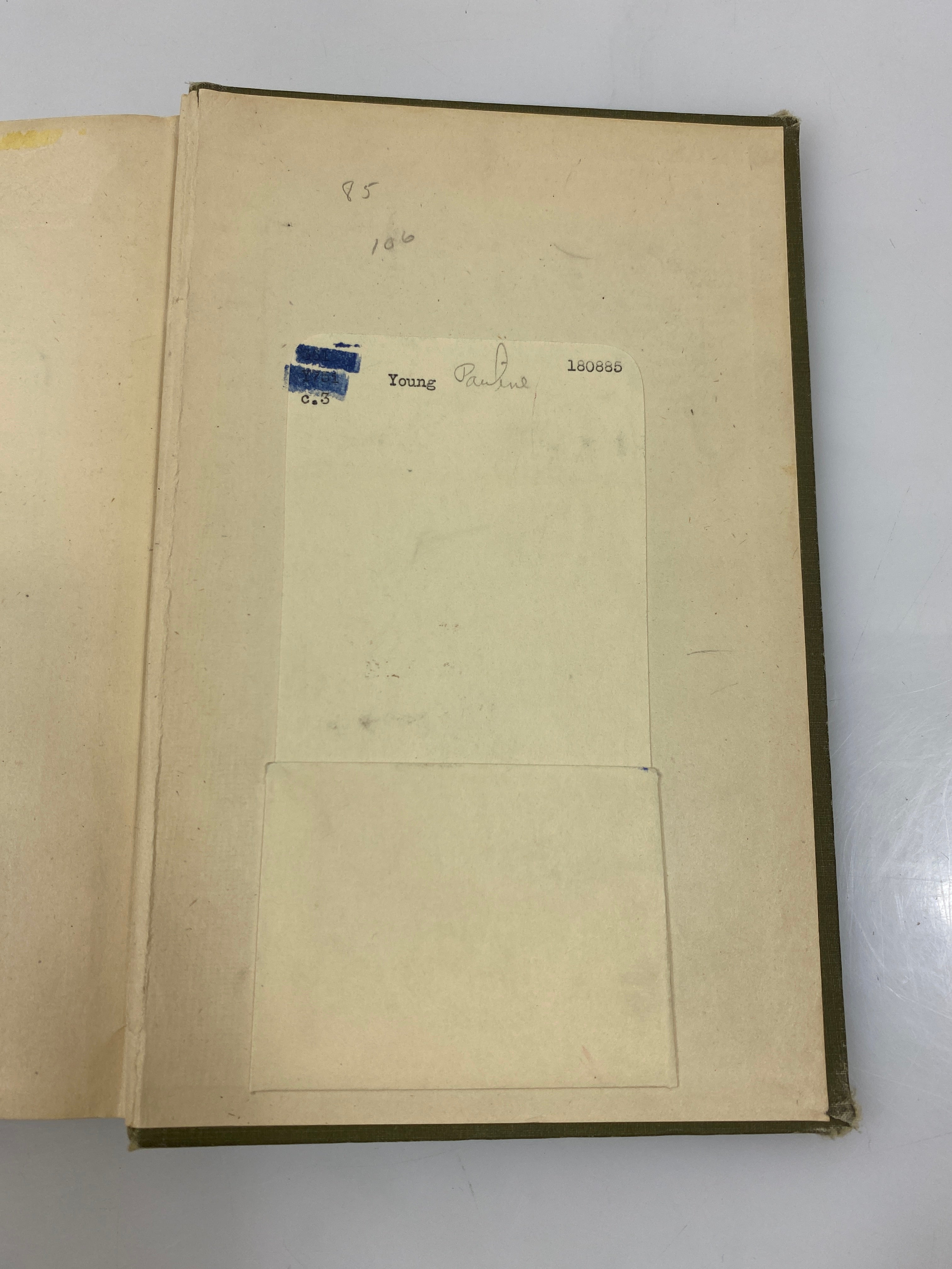 Interviewing in Social Work by Young Ex-library 1935 HC