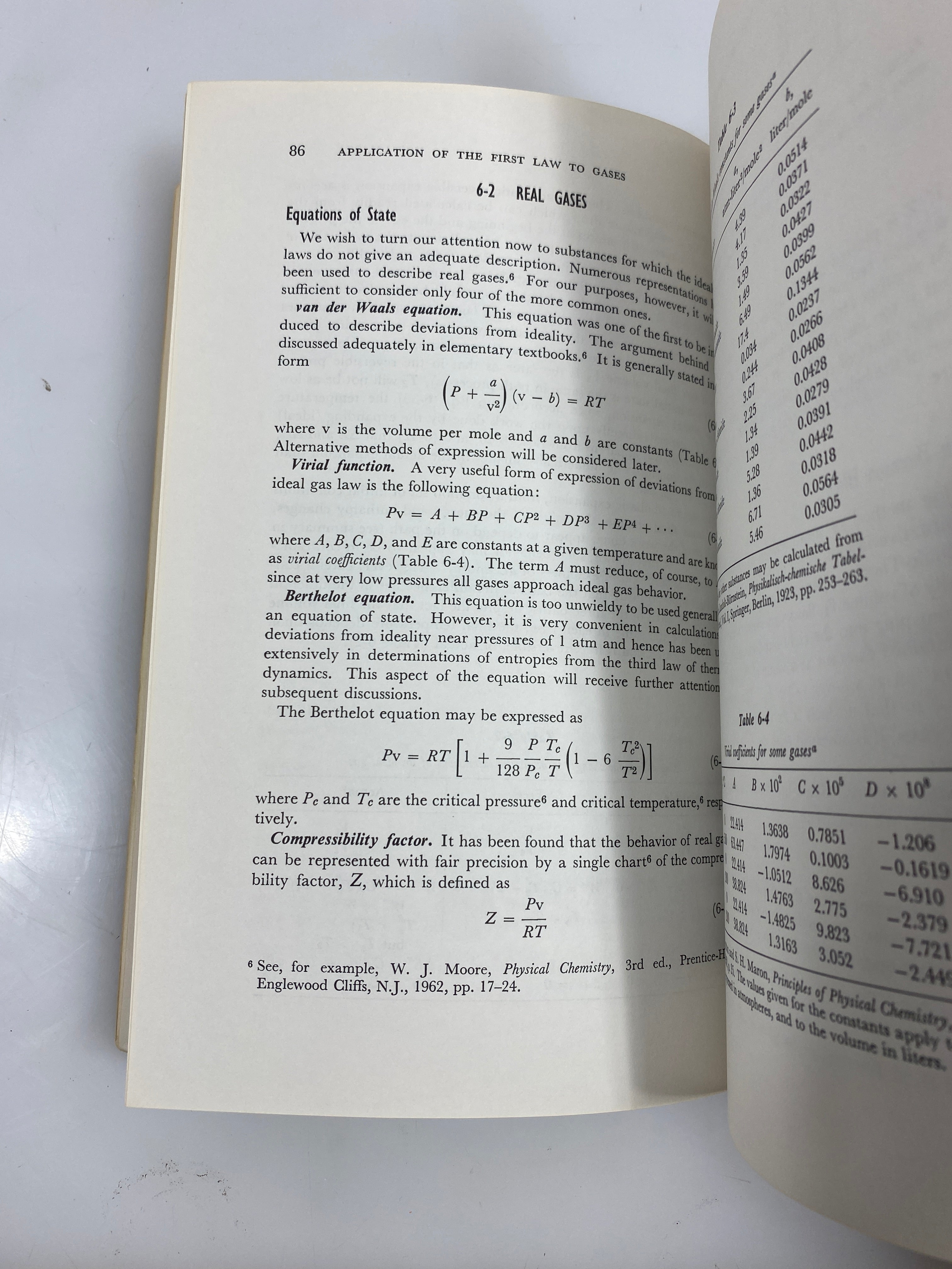 Introduction to Chemical Thermodynamics by Klotz 1964 SC