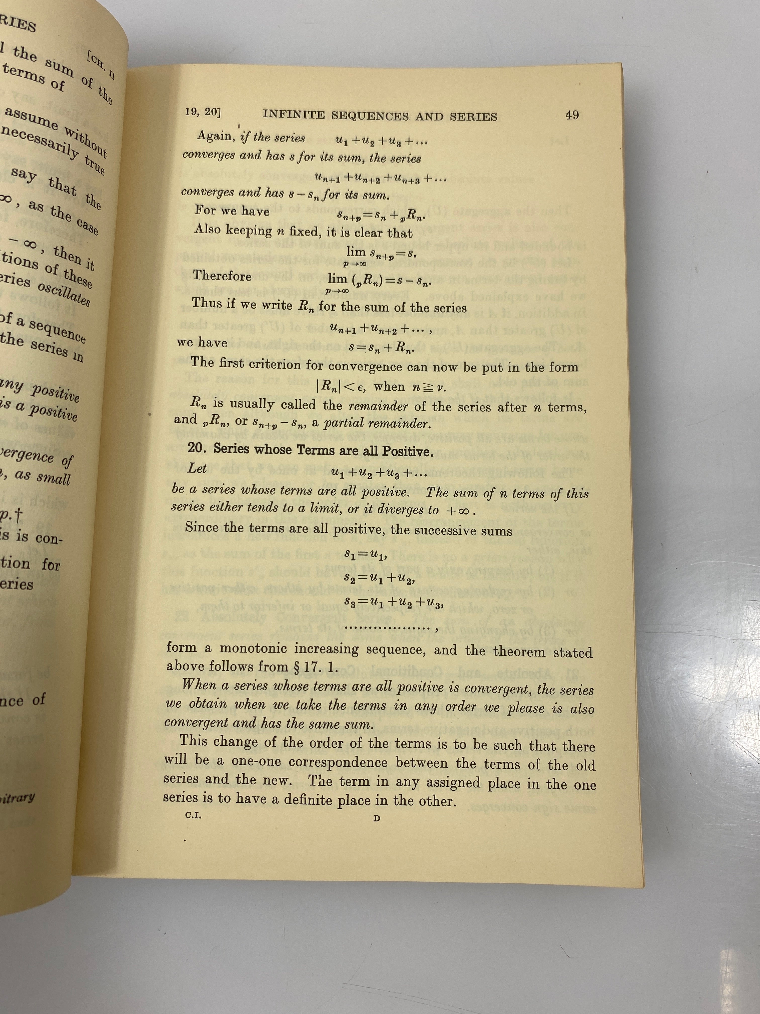 Introduction to the Theory of Fourier's Series and Integrals by Carslaw 1930 SC