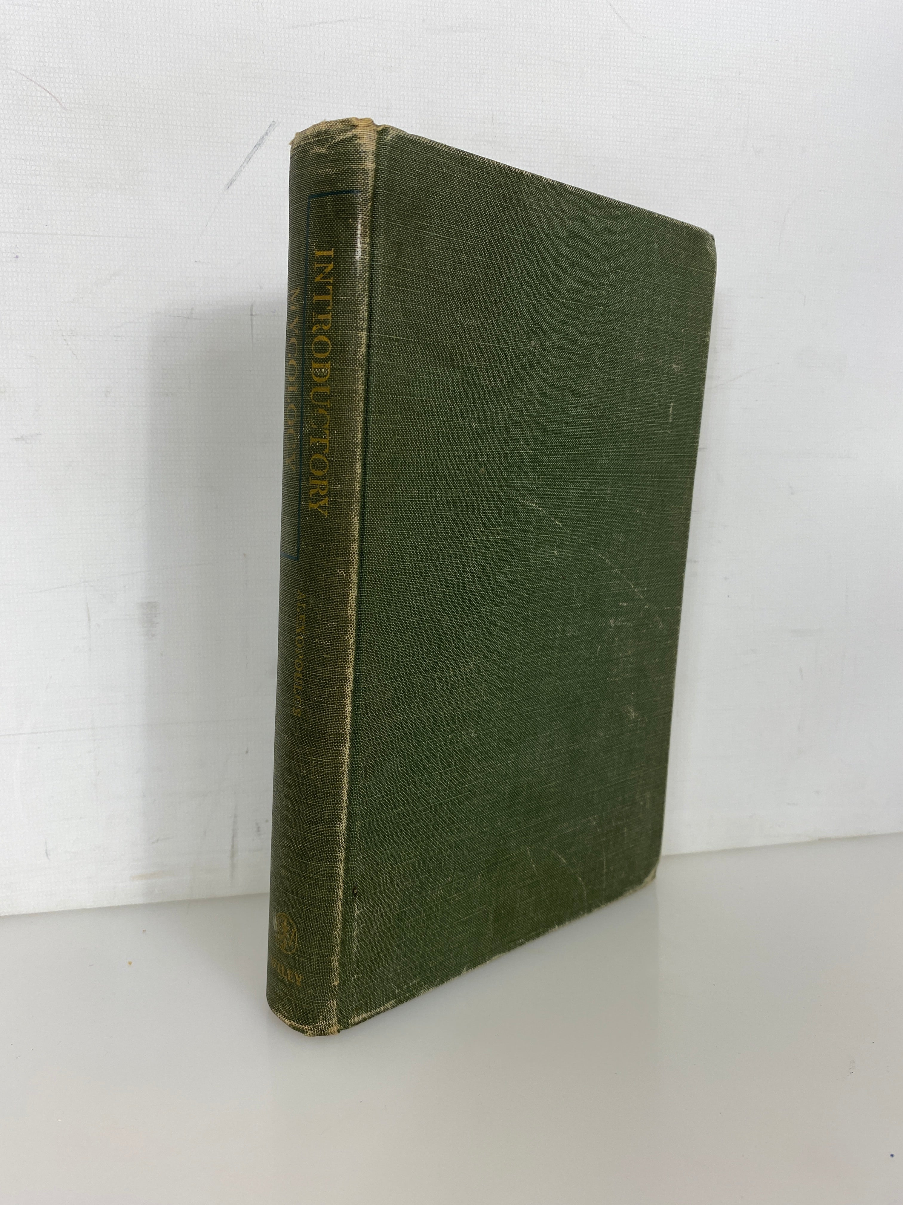 Introductory Mycology by Constantine Alexopoulos 1952 Signed 1st Edition HC