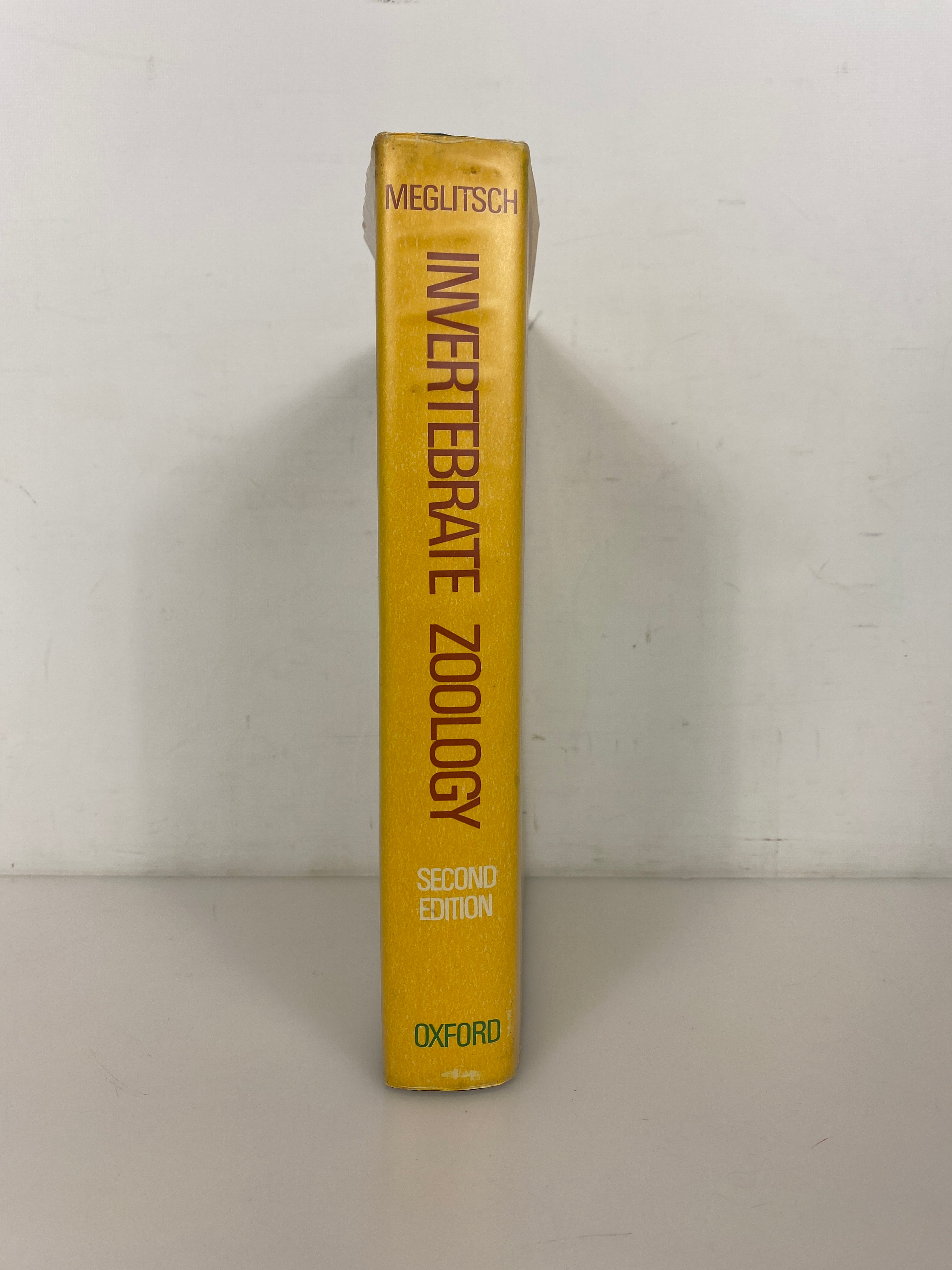 Invertebrate Zoology by Paul Meglitsch 1972 2nd Edition HC DJ