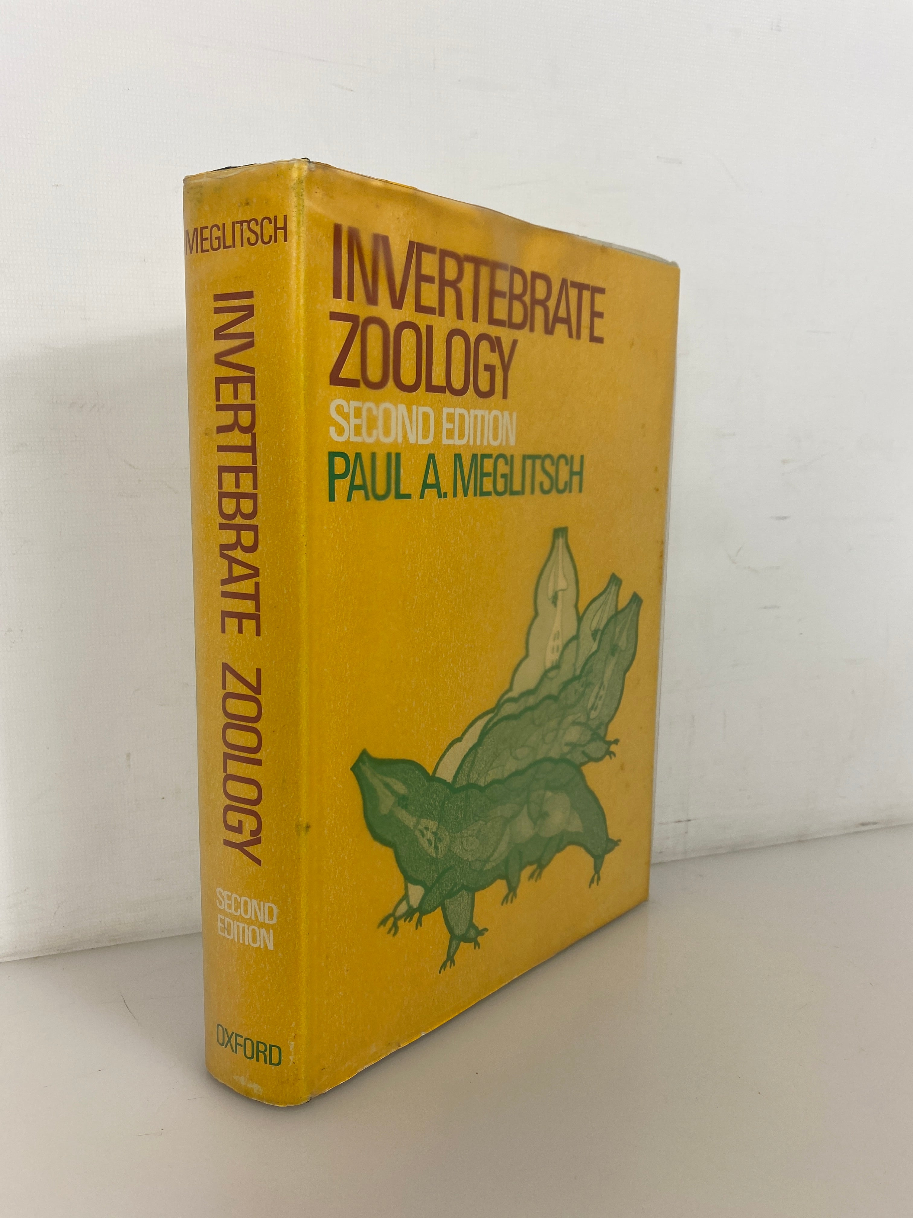 Invertebrate Zoology by Paul Meglitsch 1972 2nd Edition HC DJ