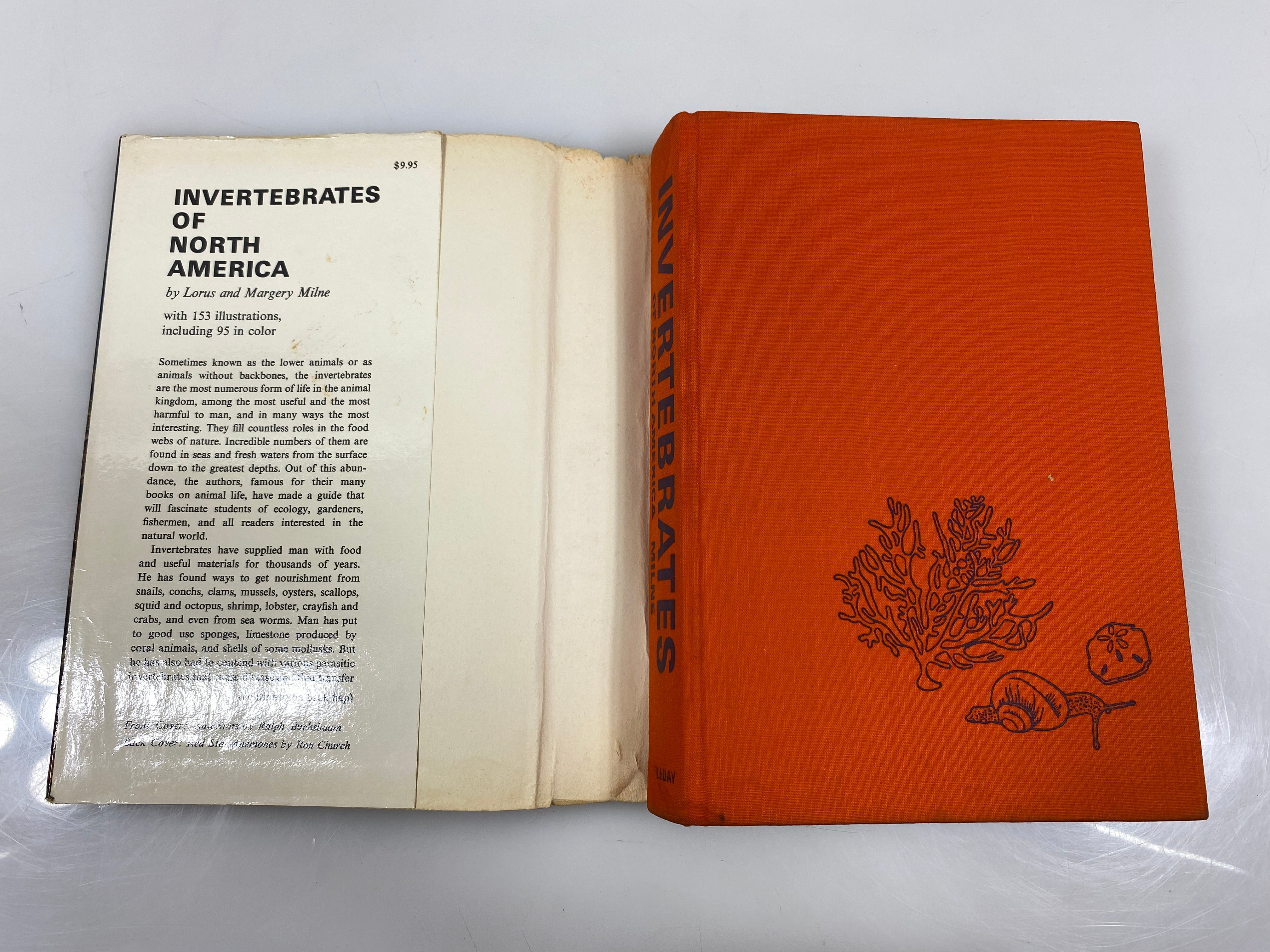 Invertebrates of North America by Milne/Milne HCDJ