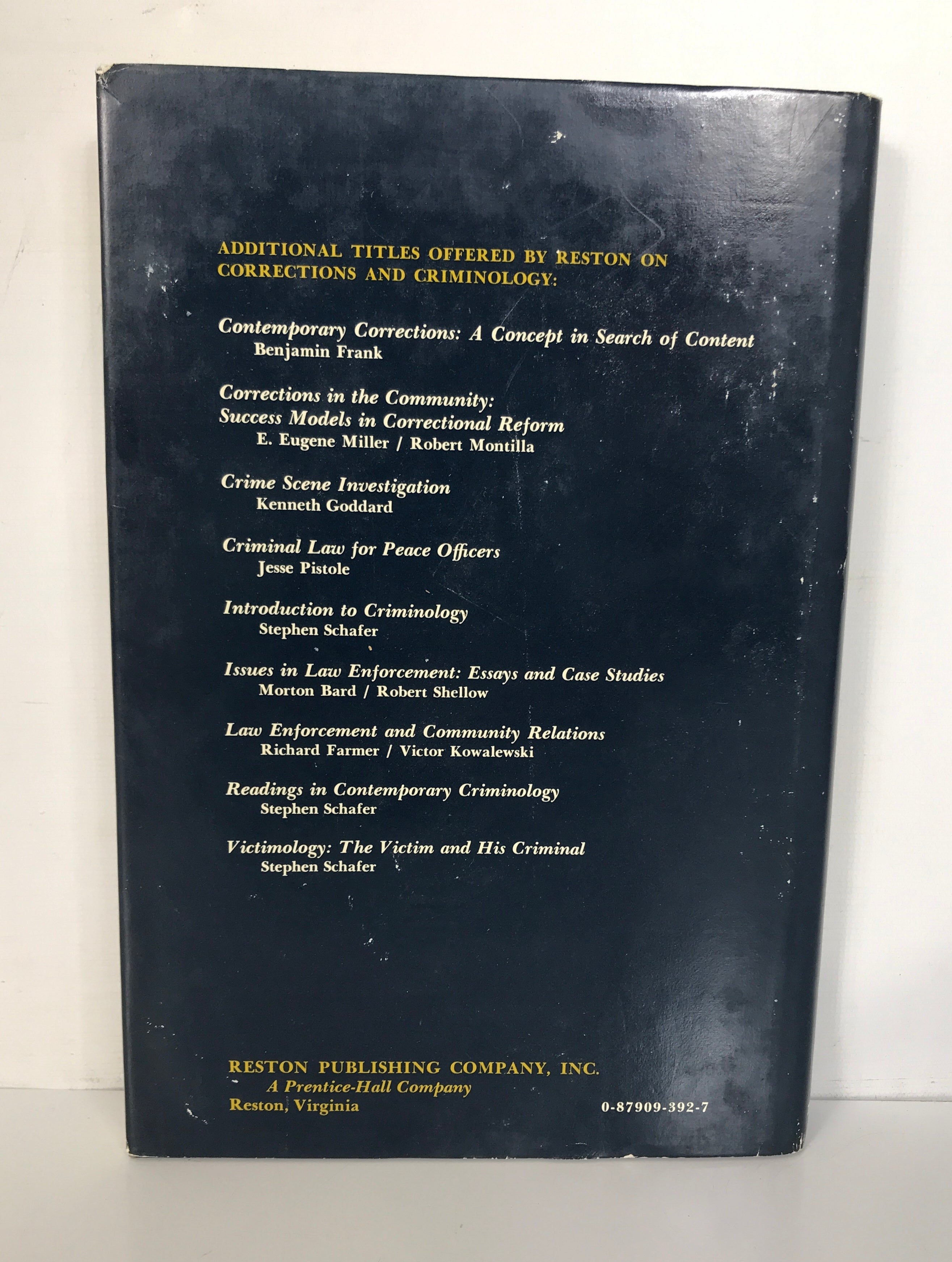 Investigative Methods by James Scott 1978 Signed HC DJ