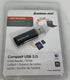 IOGear GFR305SD Compact USB 3.0 Card Reader/Writer *New*