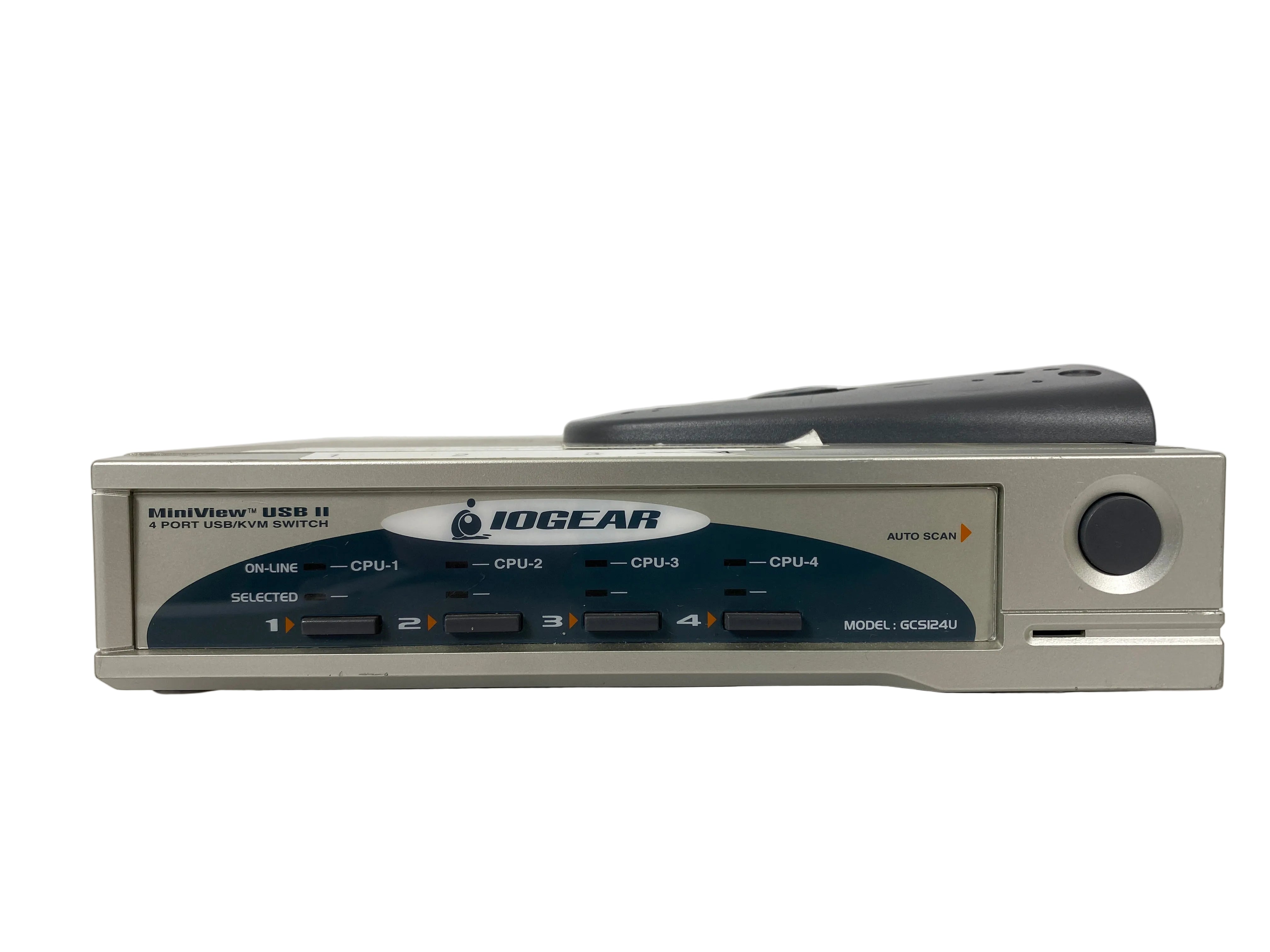 IOGEAR MiniView II 4-Port USB KVM Switch GCS124U