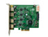IOI Basler U3X4-PCIE4XE111  4X USB 3.0, PCI Express x4 Gen 2 Pcie Card