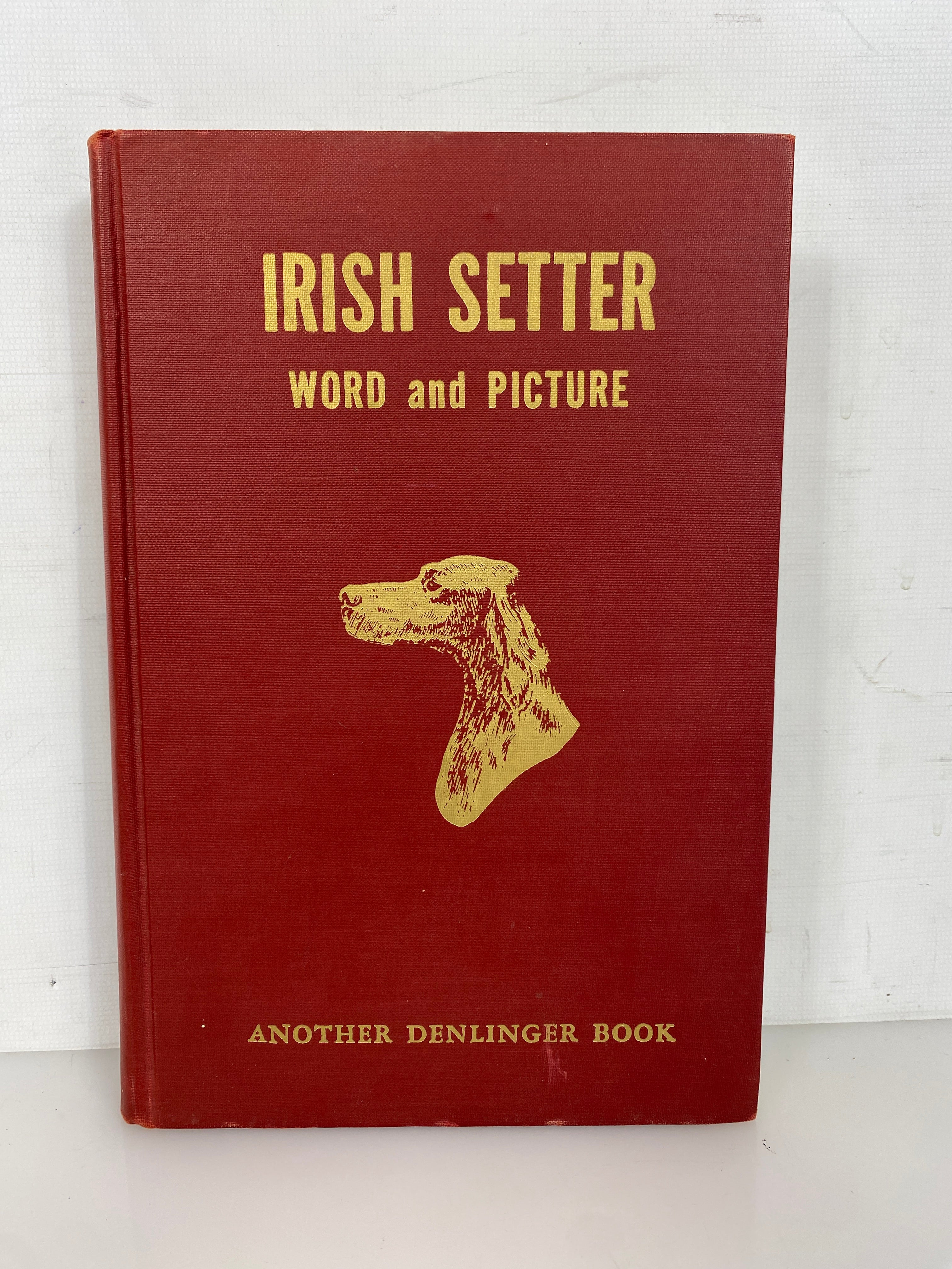 Irish Setter Word and Picture by William Thompson 1954 Vintage HC