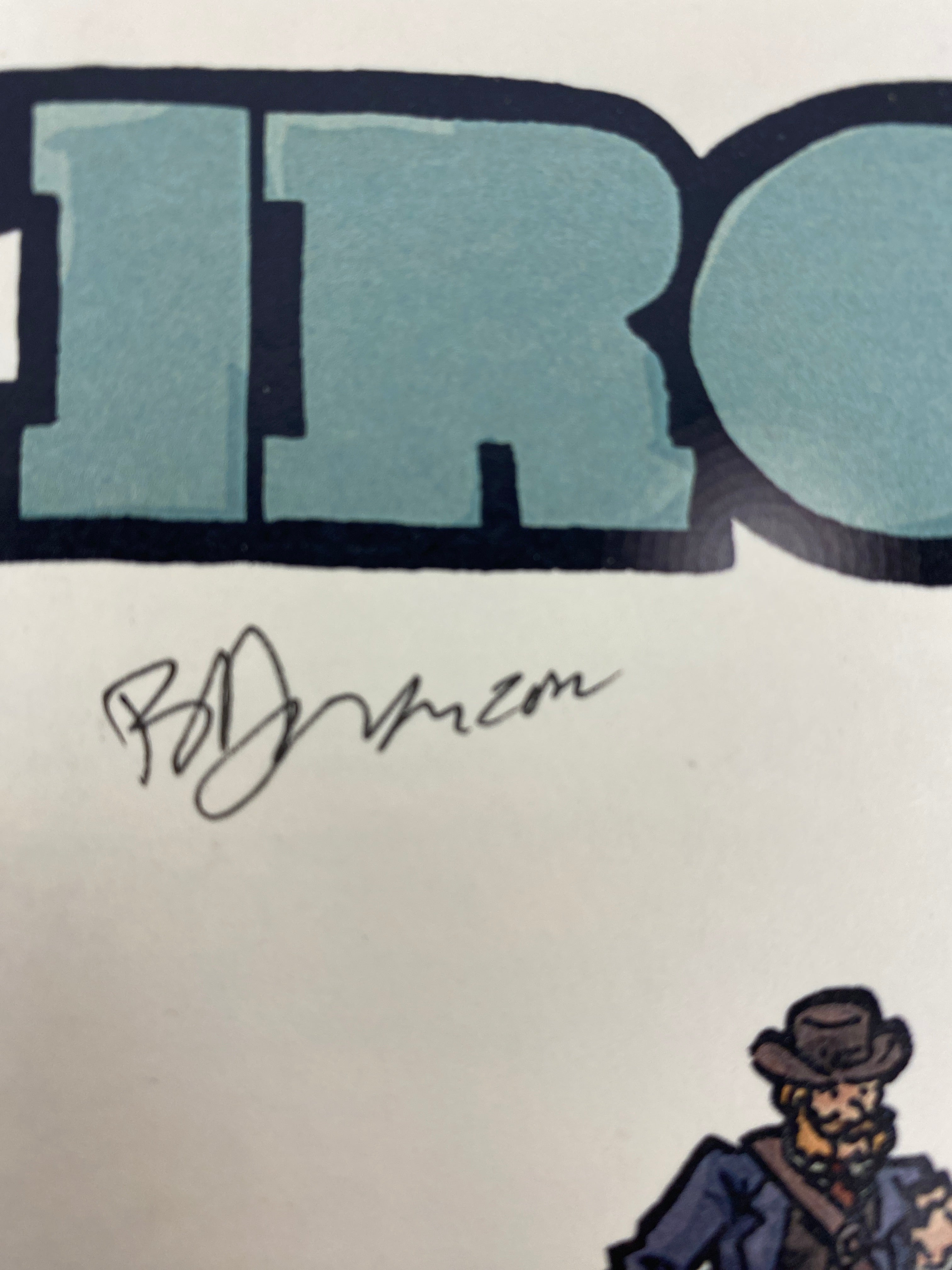 Iron & Ink Comic #1 2012 *Signed*