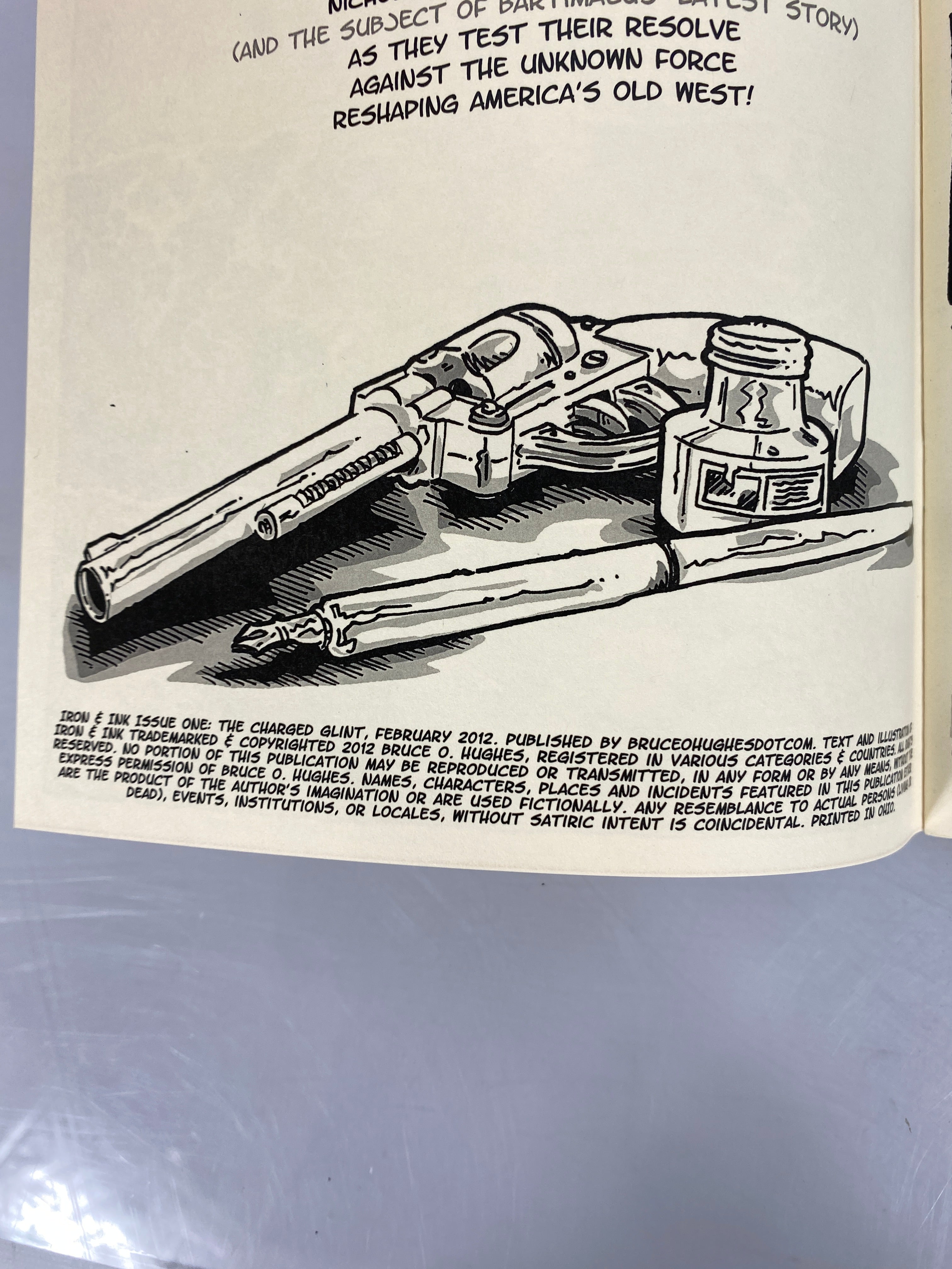 Iron & Ink Comic #1 2012 *Signed*