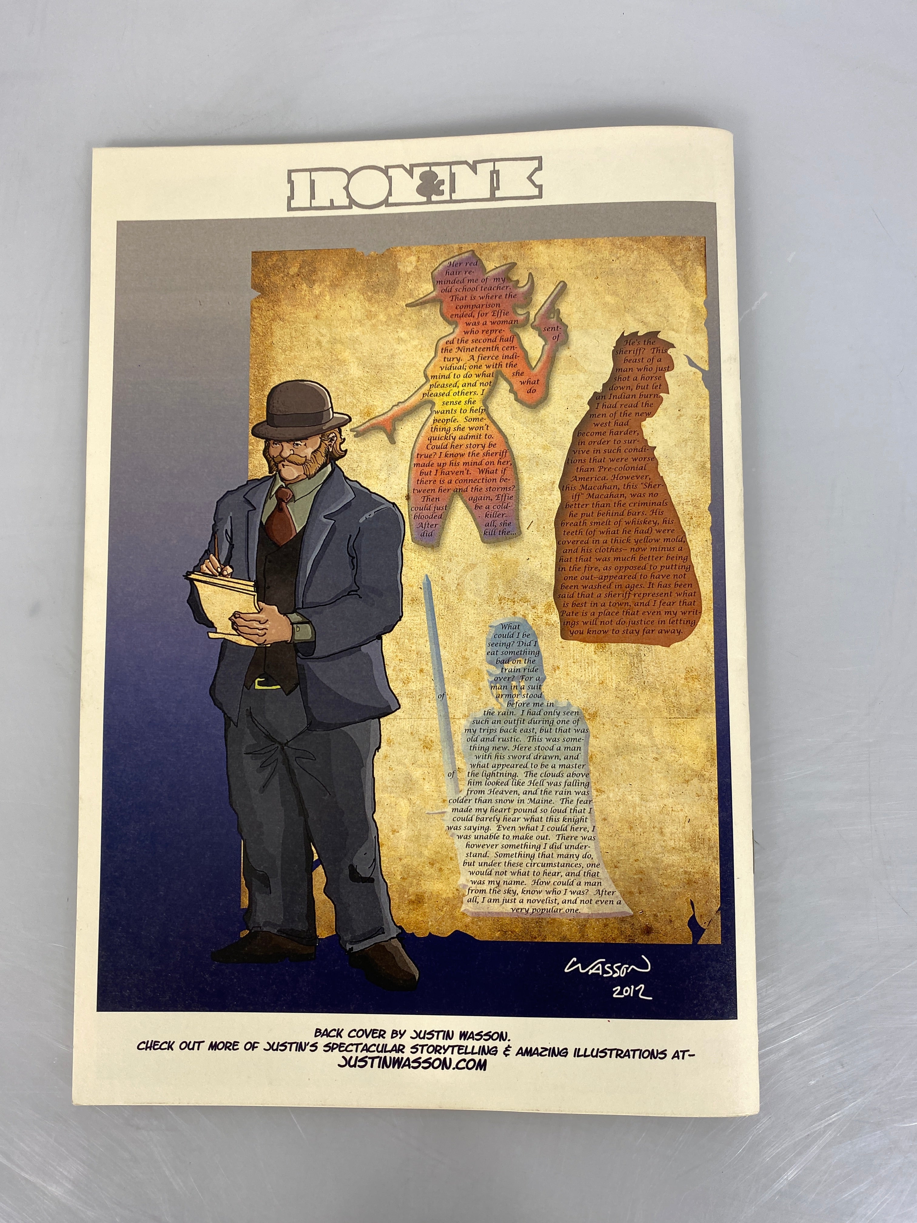 Iron & Ink Comic #1 2012 *Signed*