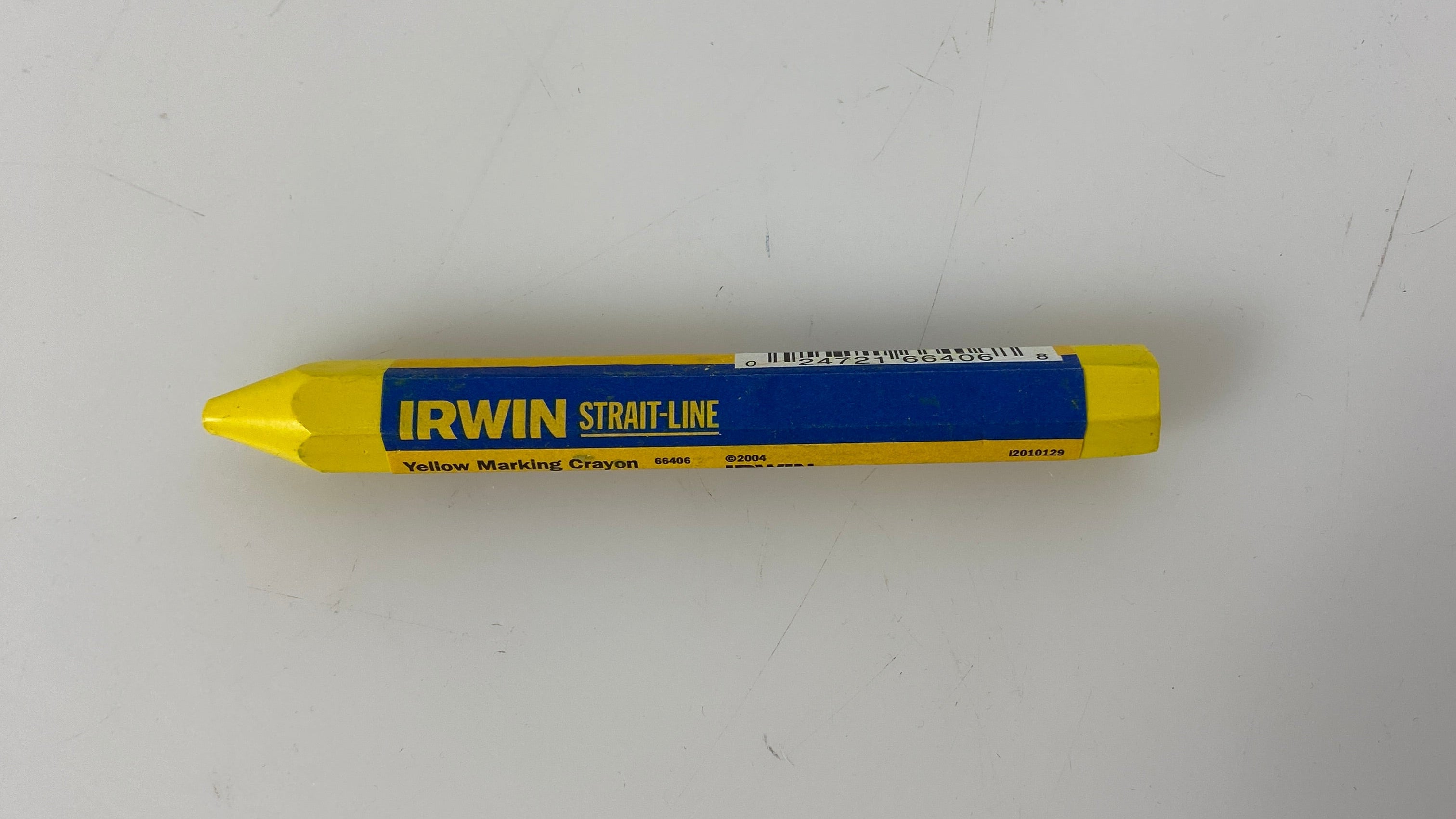 Irwin Straight-Line Lumber Marking Crayon (Yellow)