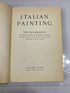 Italian Painting The Renaissance Albert Skira 1951 Ex-Library HC