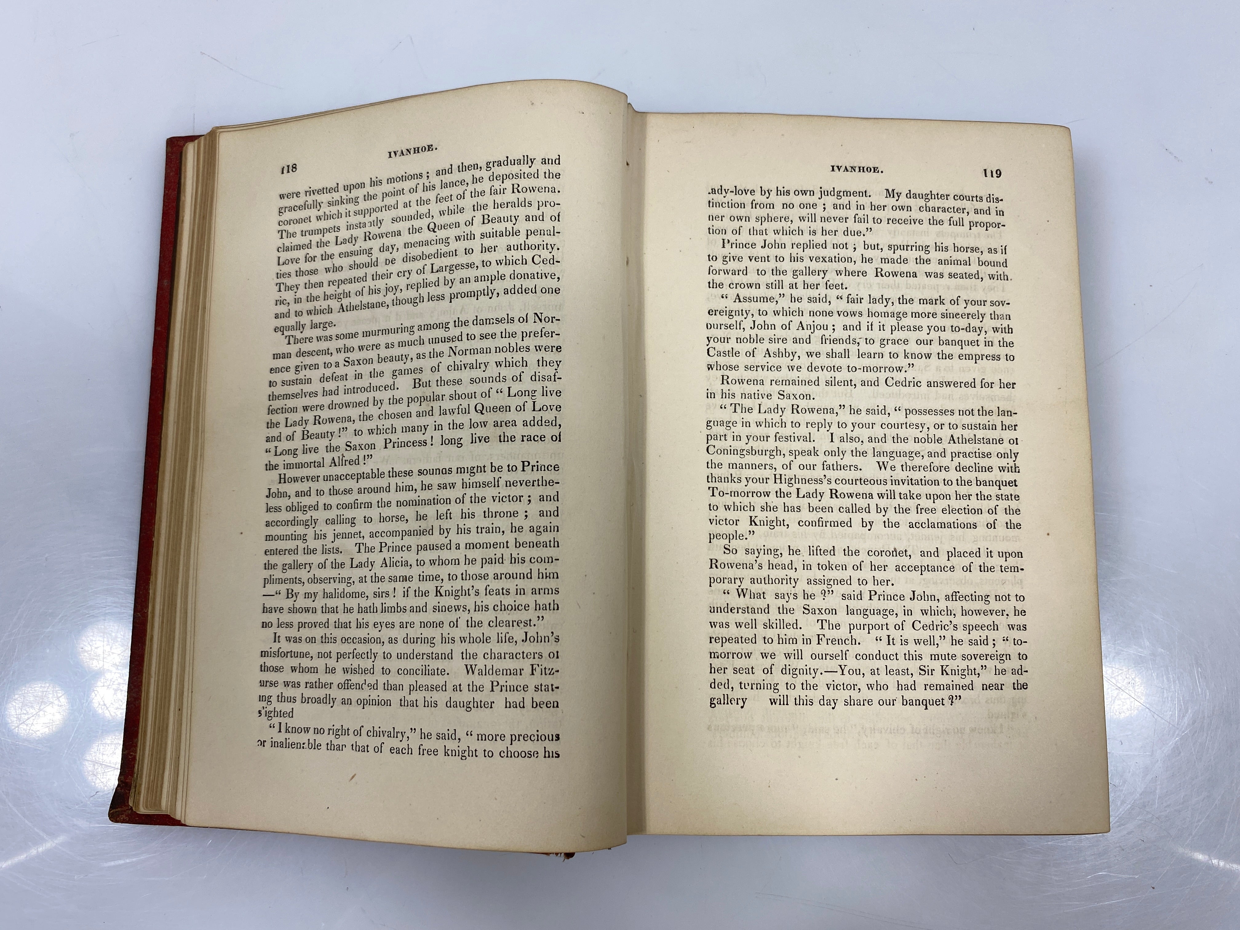Ivanhoe by Walter Scott Waverley Novels c.1872 HC