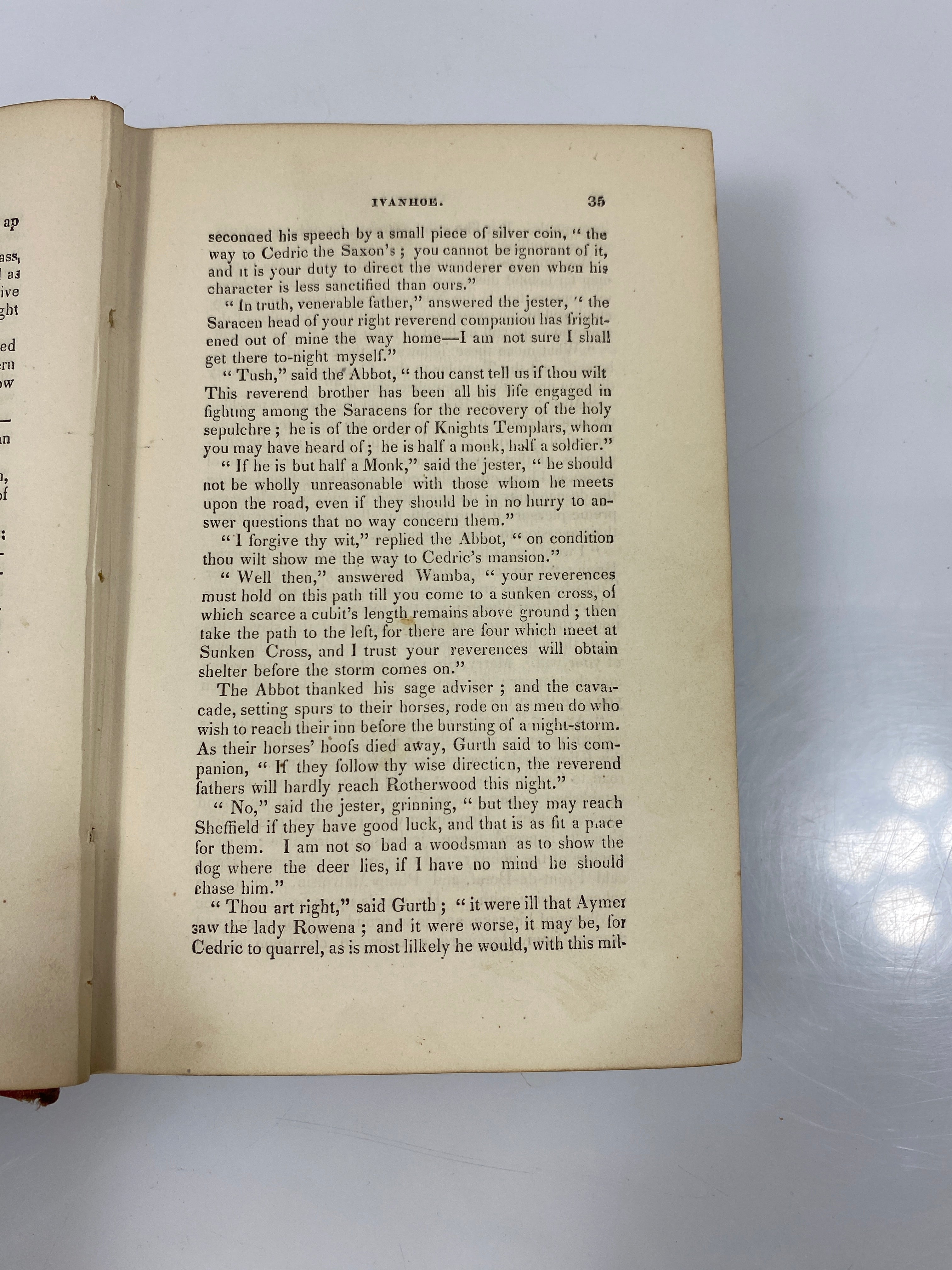 Ivanhoe by Walter Scott Waverley Novels c.1872 HC