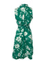 J. Crew Green Floral Dress Women's Size 4