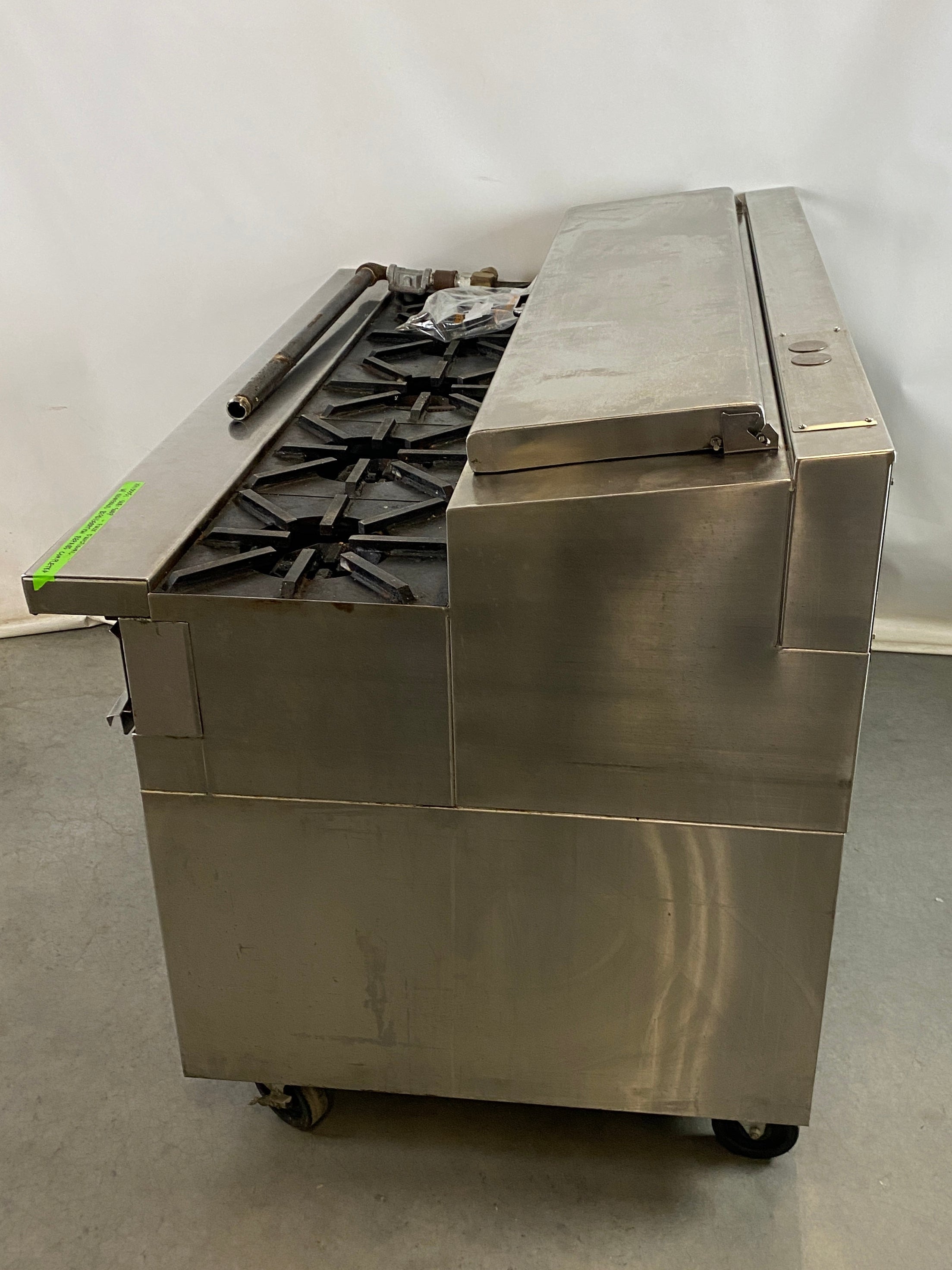 Jade Refrigeration 5 Cast Iron Stove Tops w/ Refrigerated Drawers and Container #1