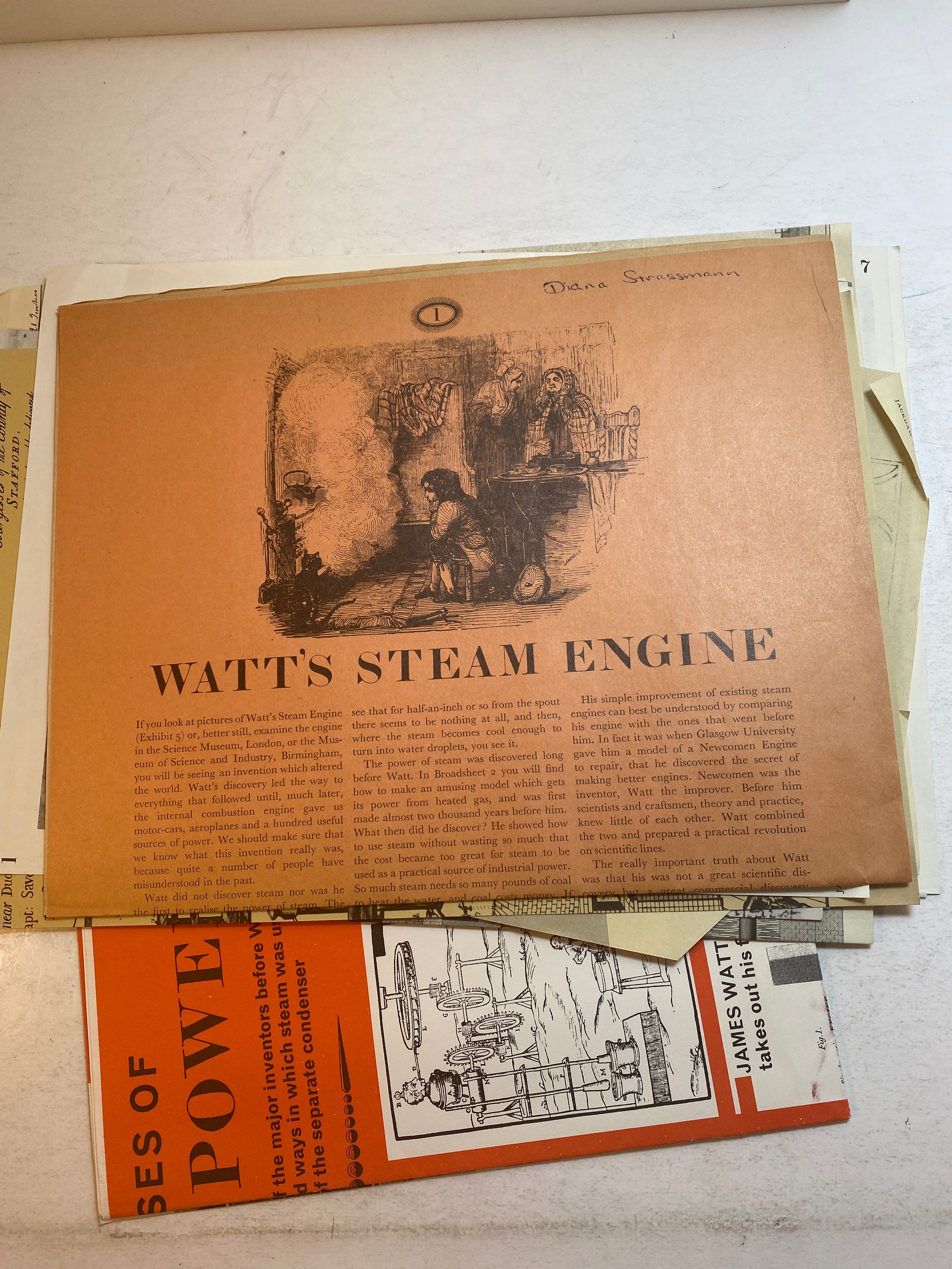 James Watt and Steam Power Jackdaw No. 13 Resource