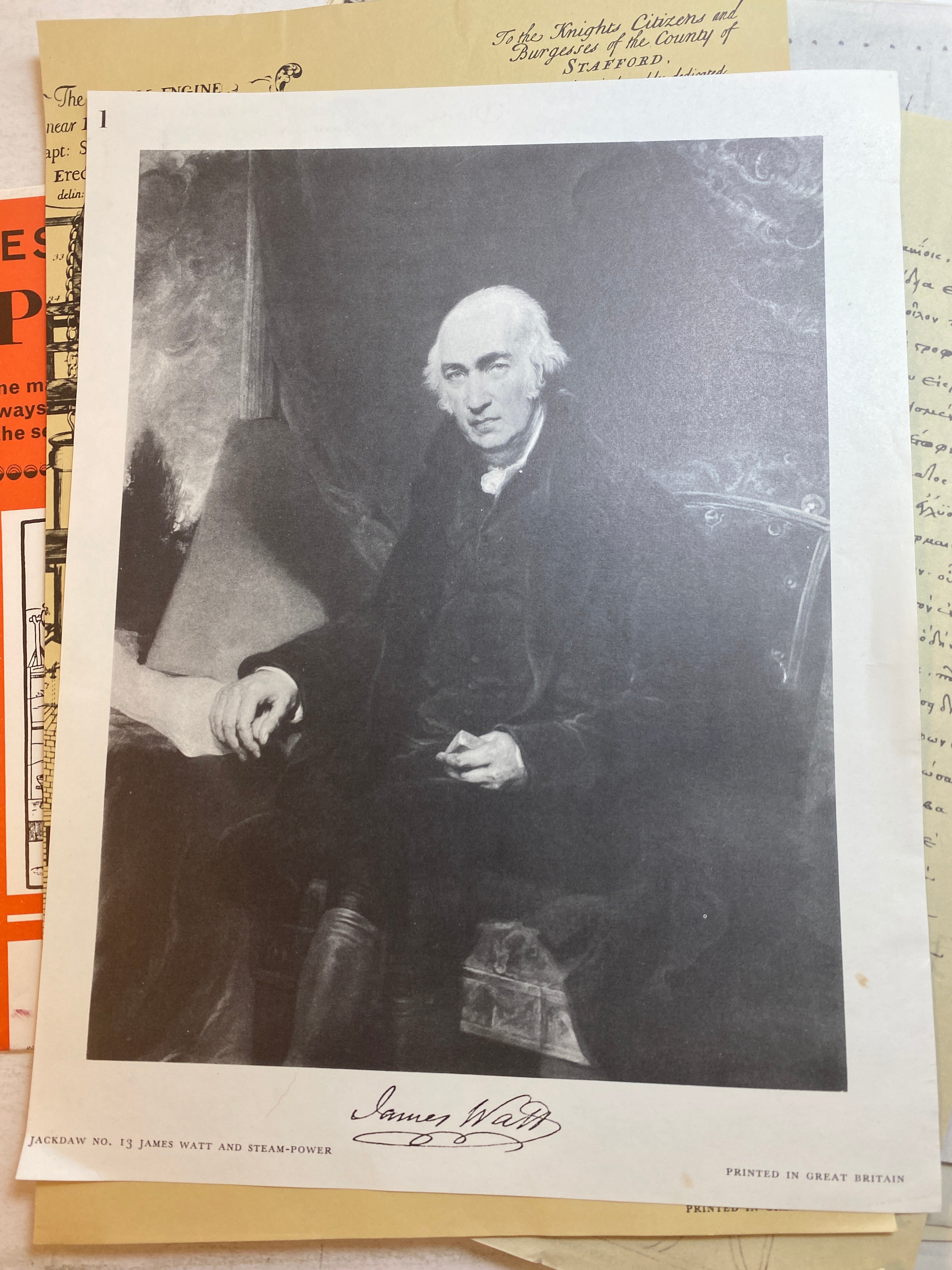 James Watt and Steam Power Jackdaw No. 13 Resource