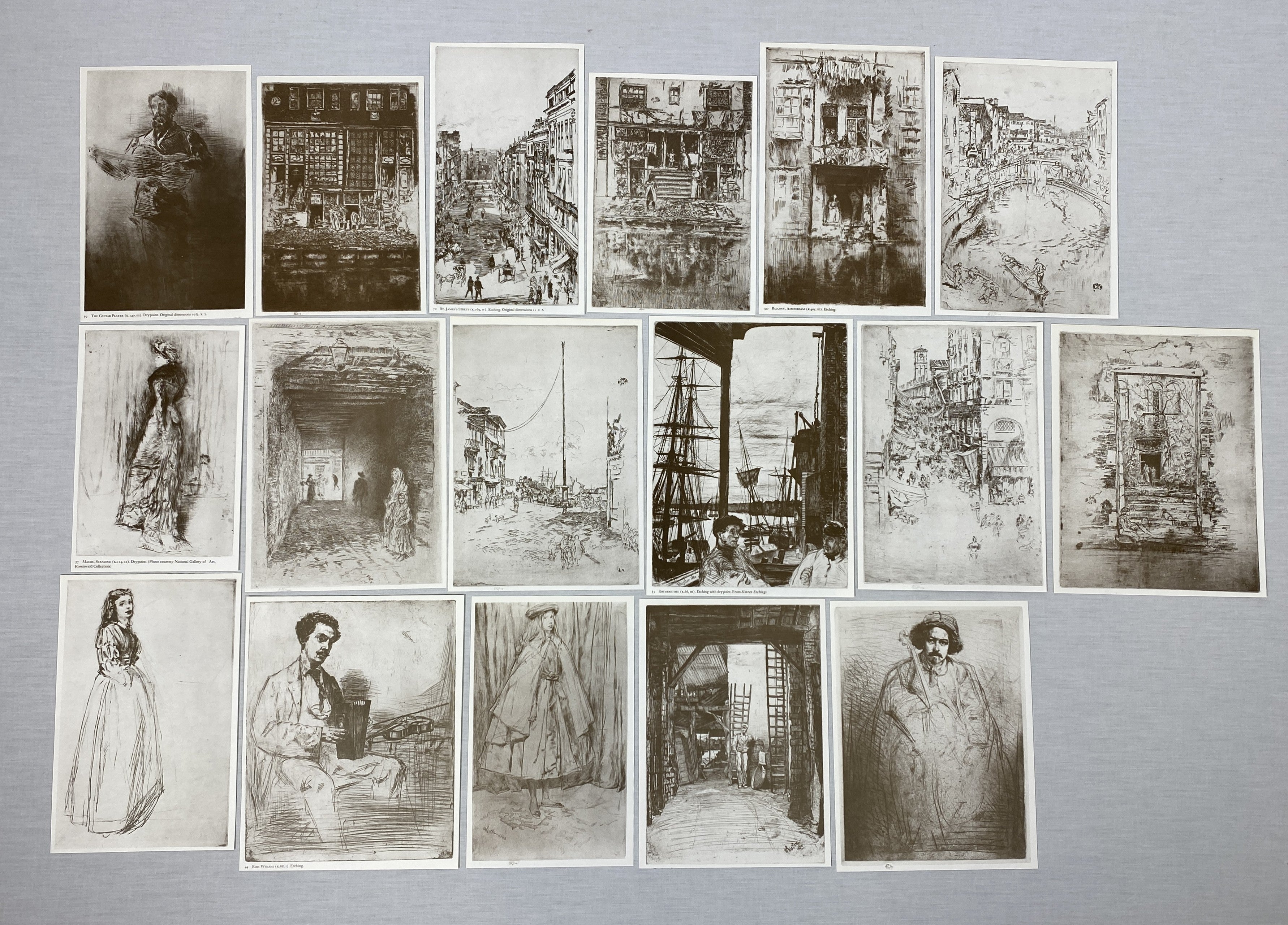 James Whistler Etchings