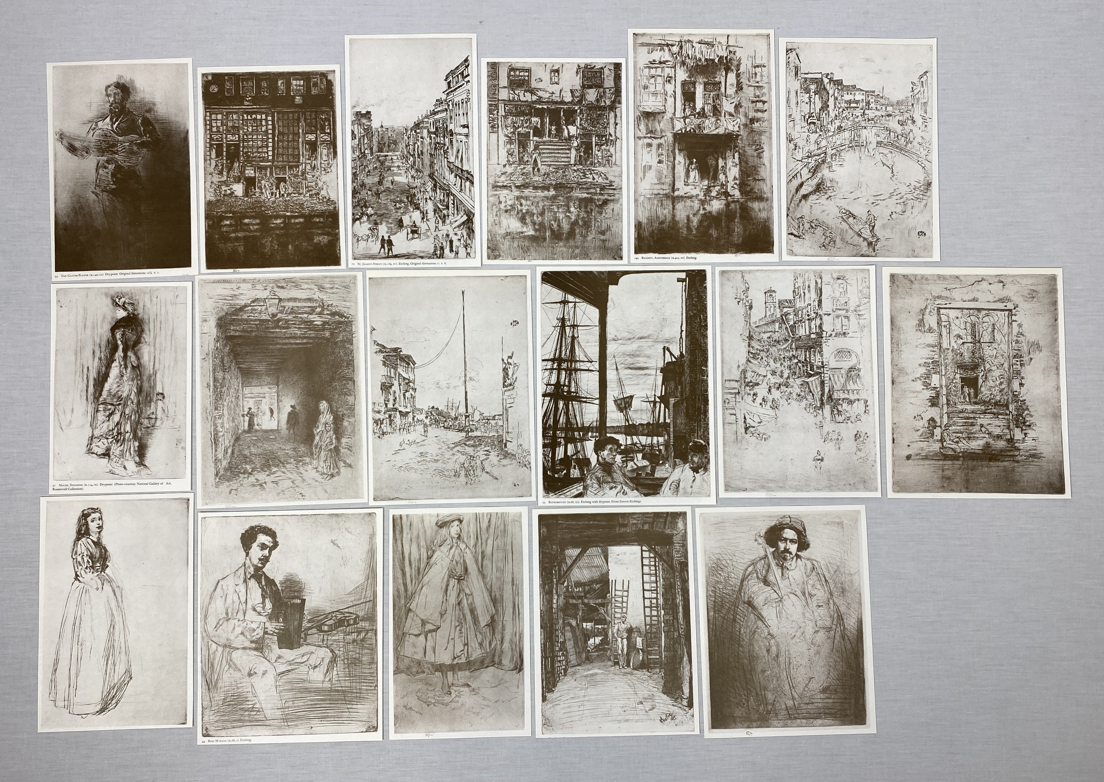 James Whistler Etchings