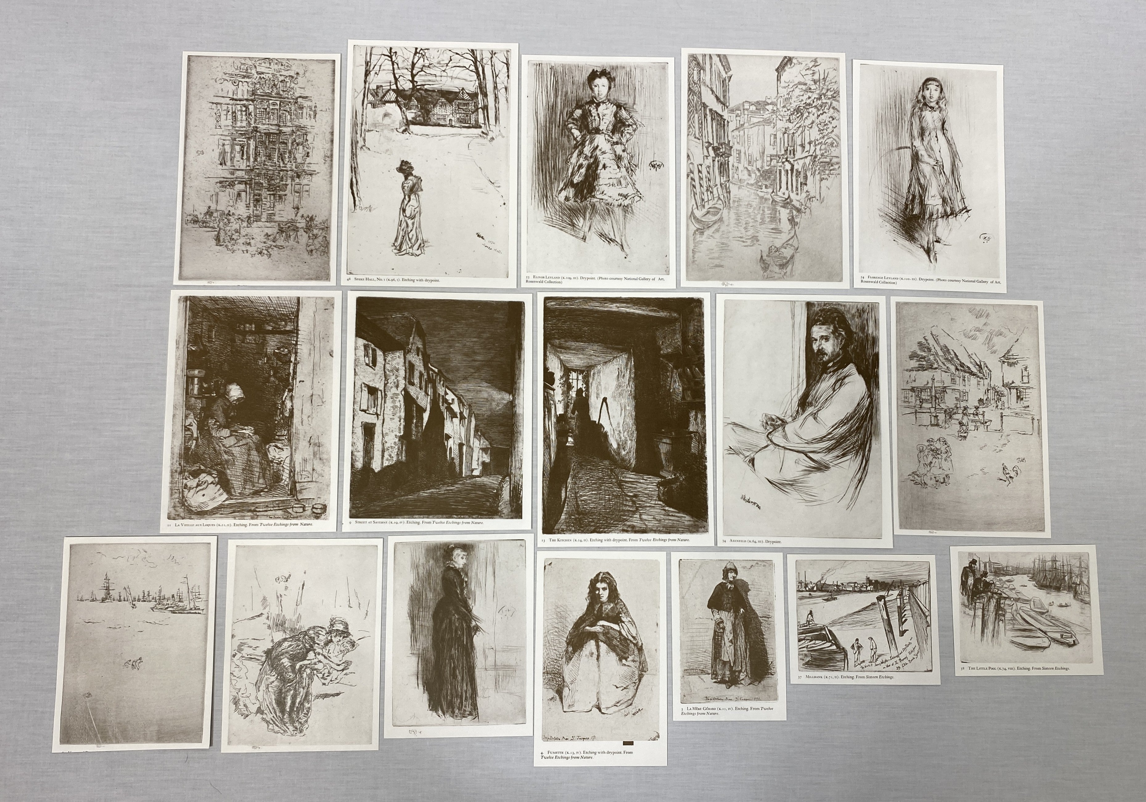 James Whistler Etchings