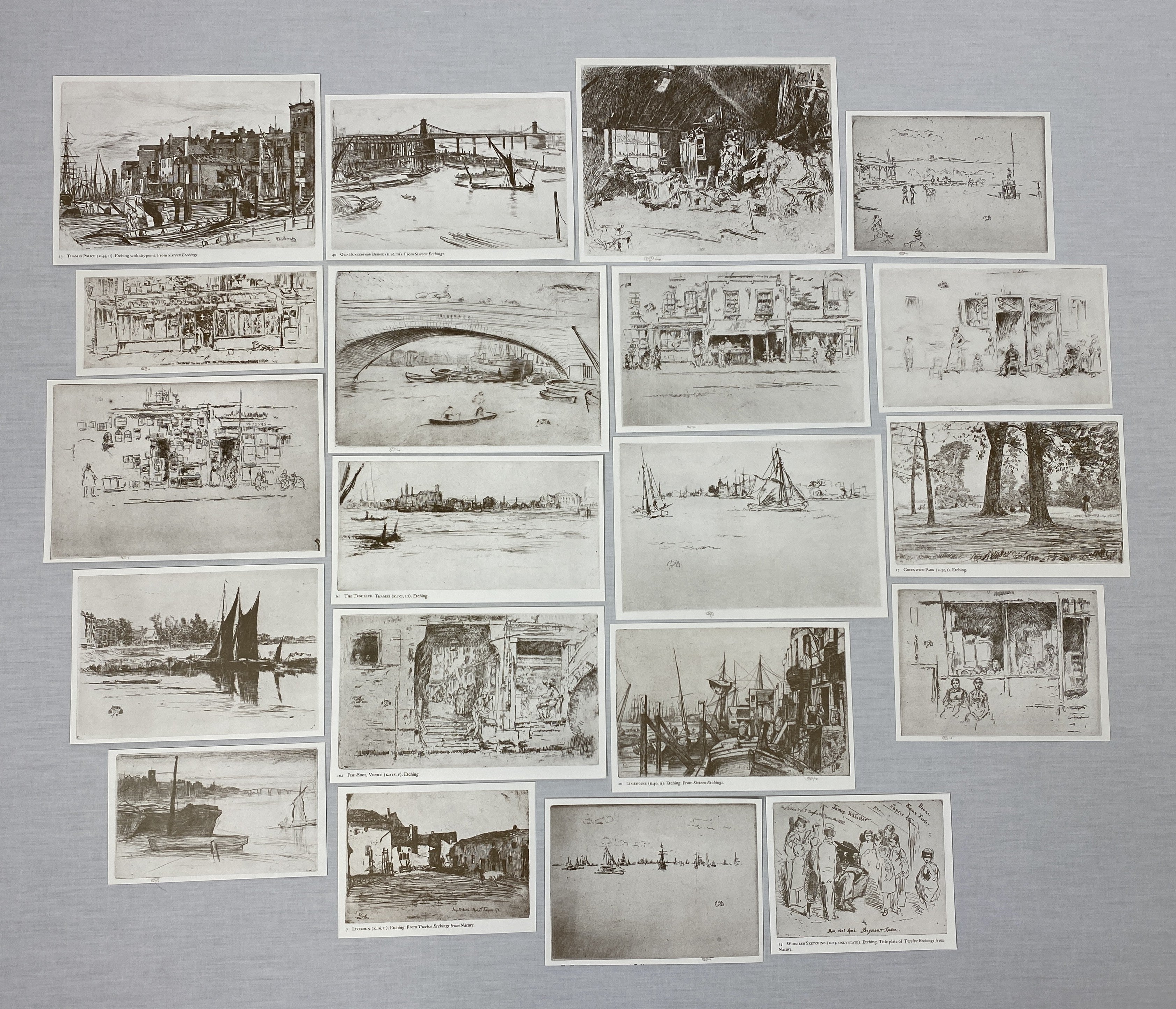James Whistler Etchings