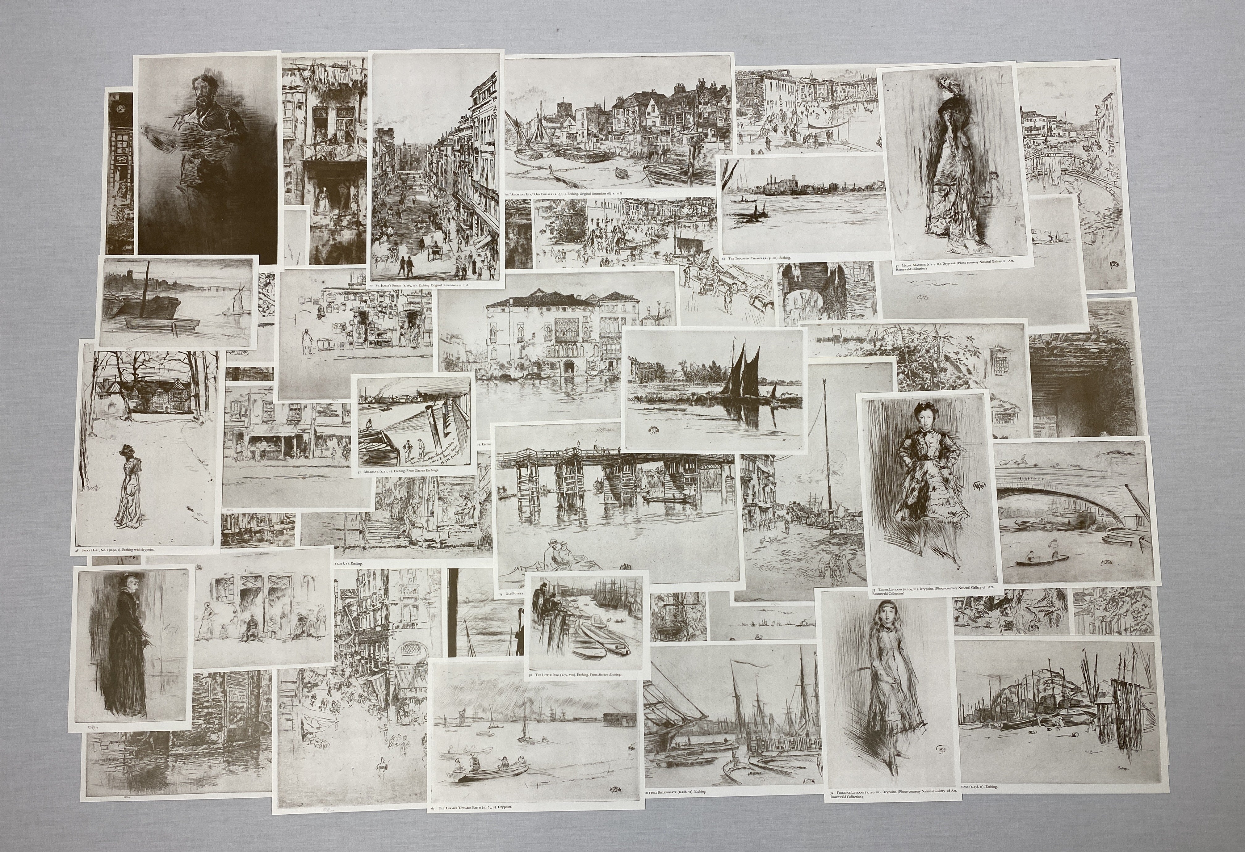James Whistler Etchings