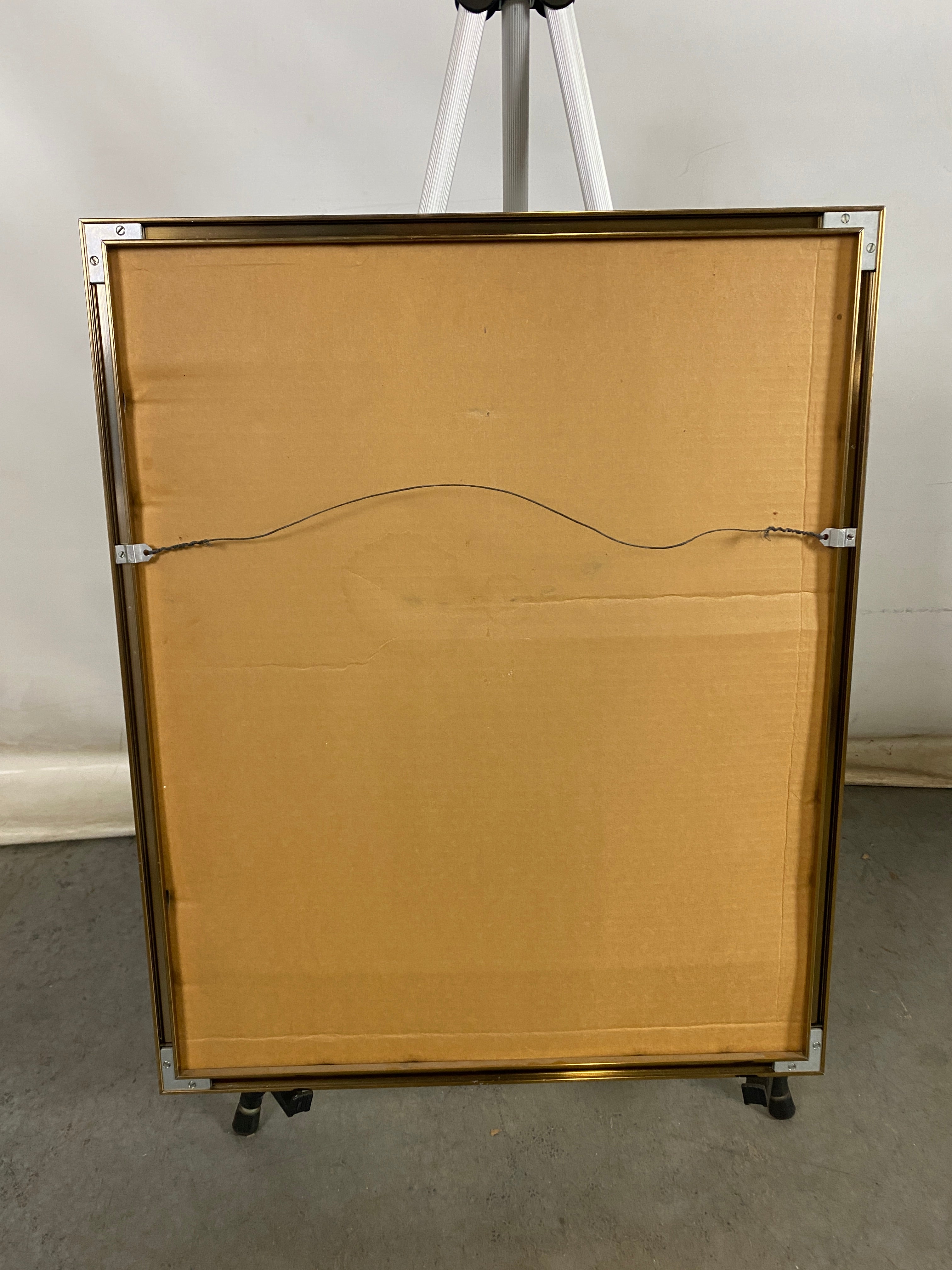 Jan King 1978 "Space Gate B" Framed Art