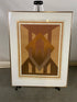 Jan King 1978 "Space Gate B" Framed Art