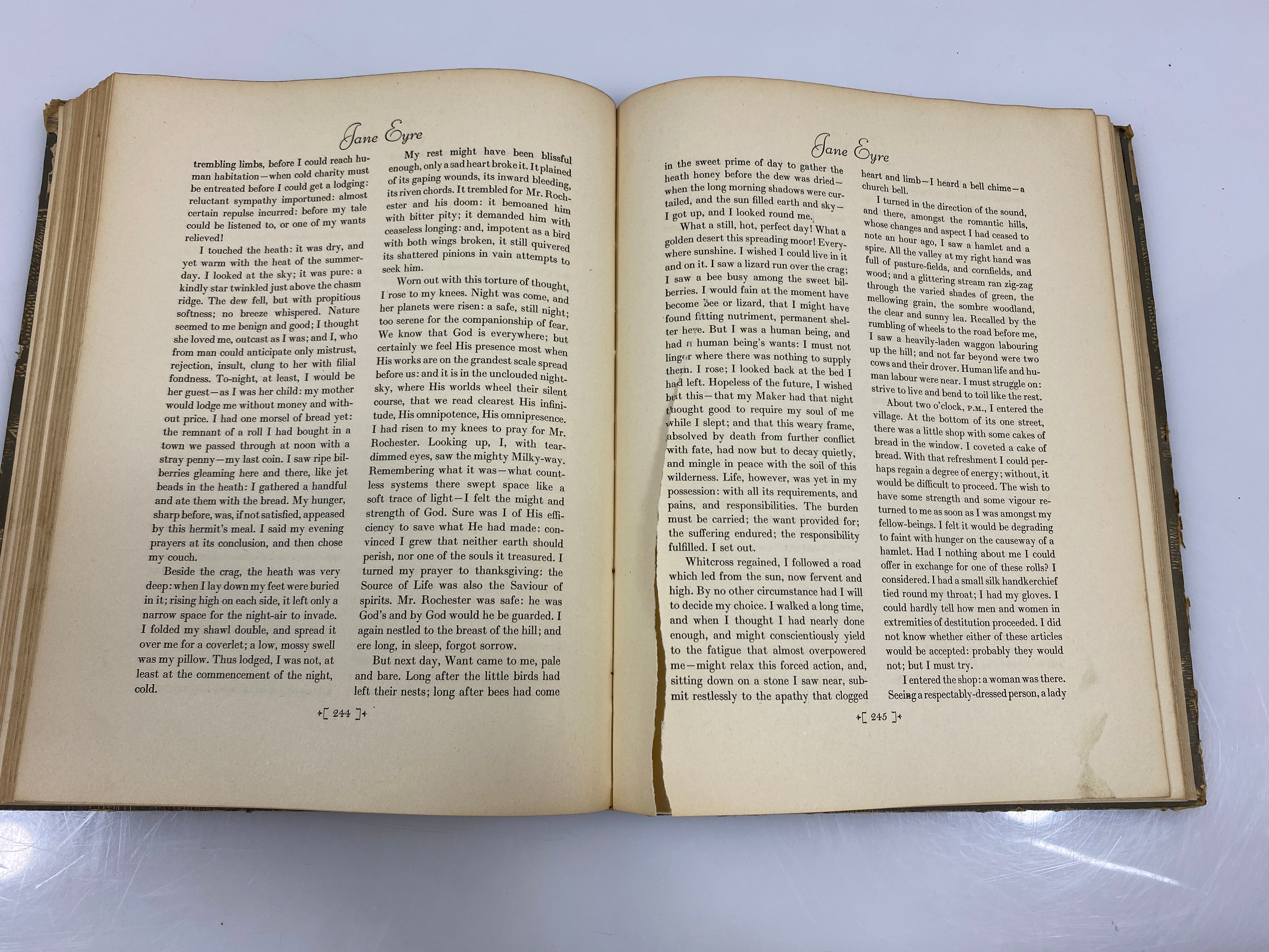 Jane Eyre by Charlotte Bronte Random House 1943 HC