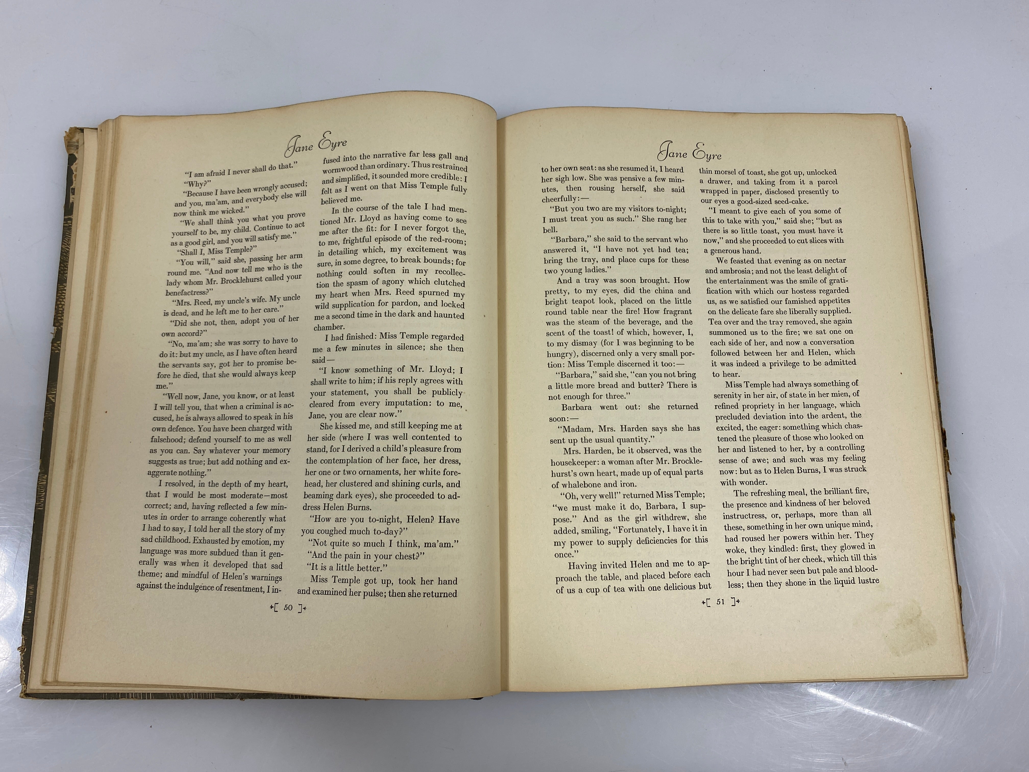 Jane Eyre by Charlotte Bronte Random House 1943 HC