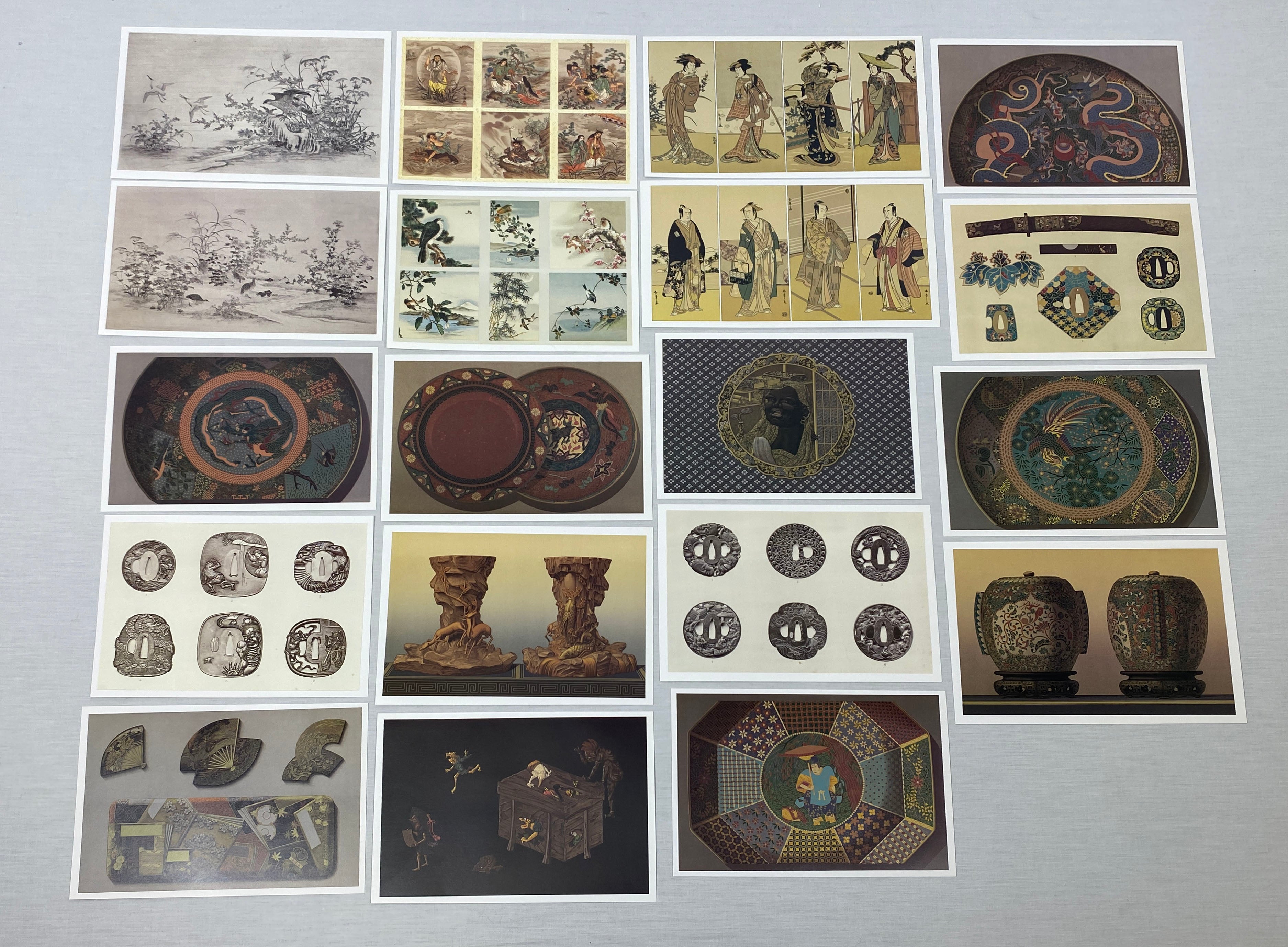 Japanese Prints and Sculptures