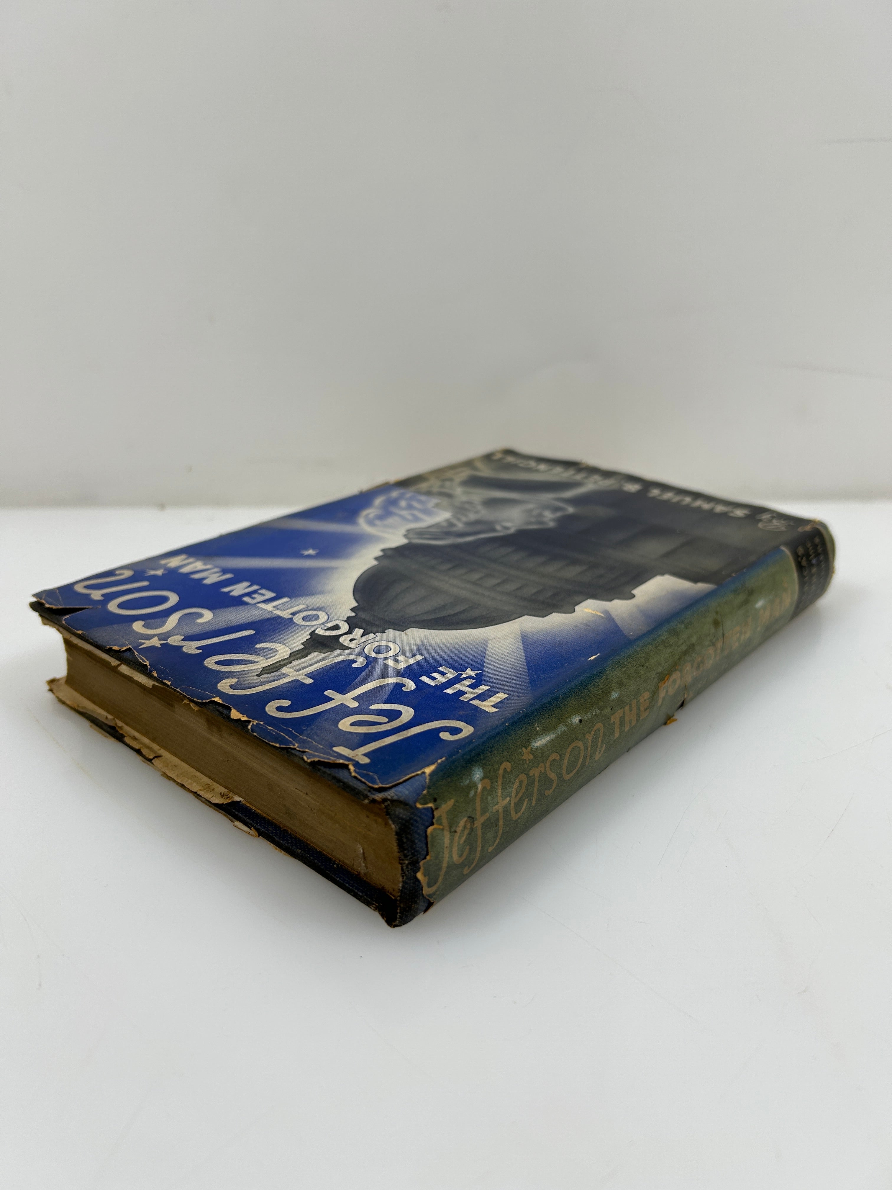 Jefferson The Forgotten Man by Samuel B. Pettengill  *signed* 1938 HCDJ