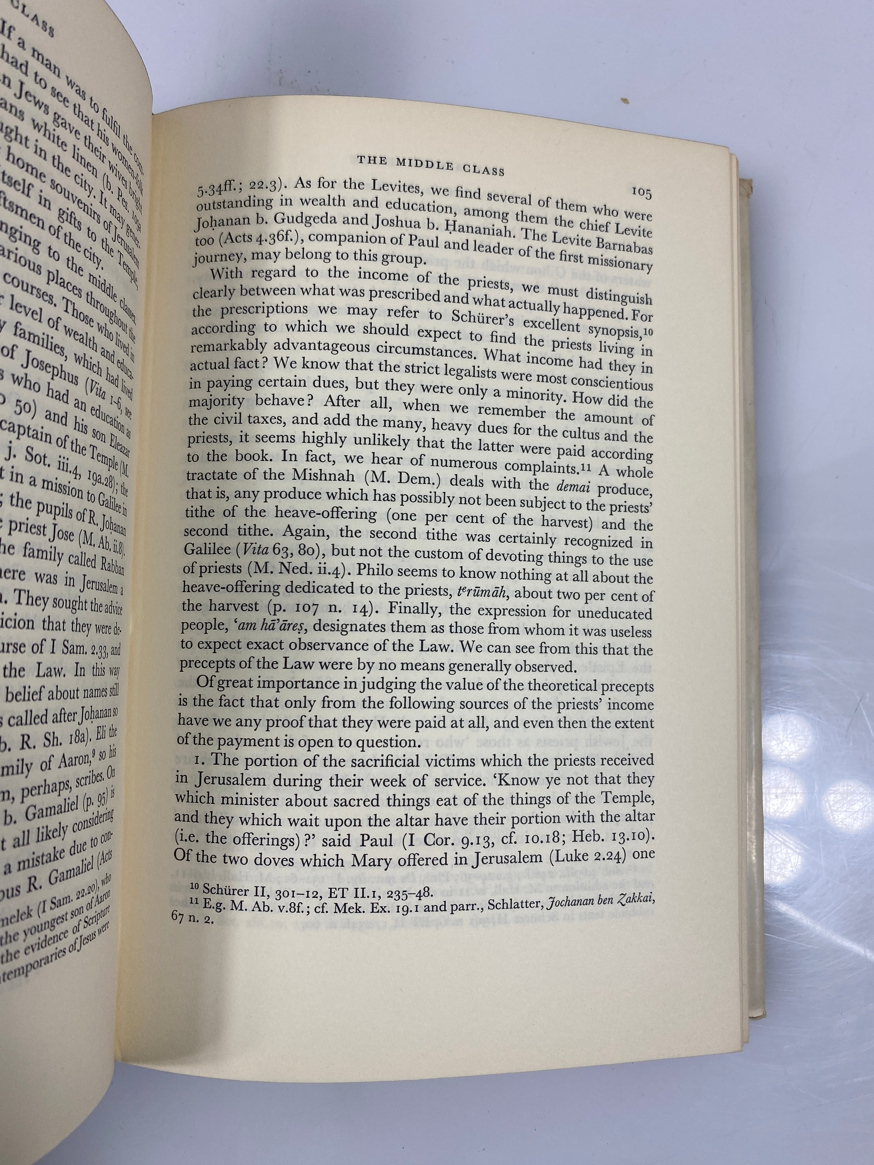 Jerusalem in the Time of Jesus by Jeremias 1969 Ex-Library HCDJ
