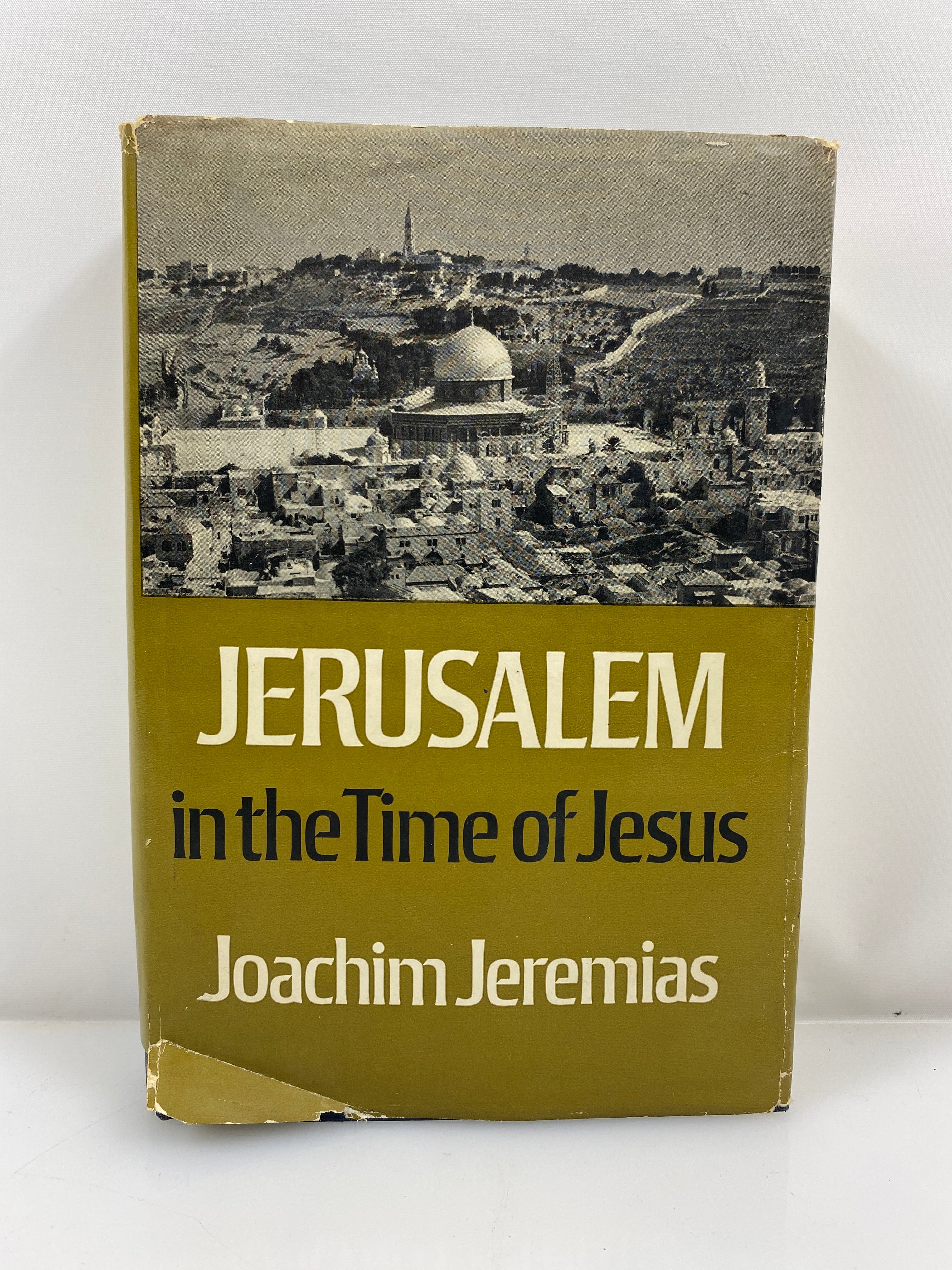 Jerusalem in the Time of Jesus by Jeremias 1969 Ex-Library HCDJ
