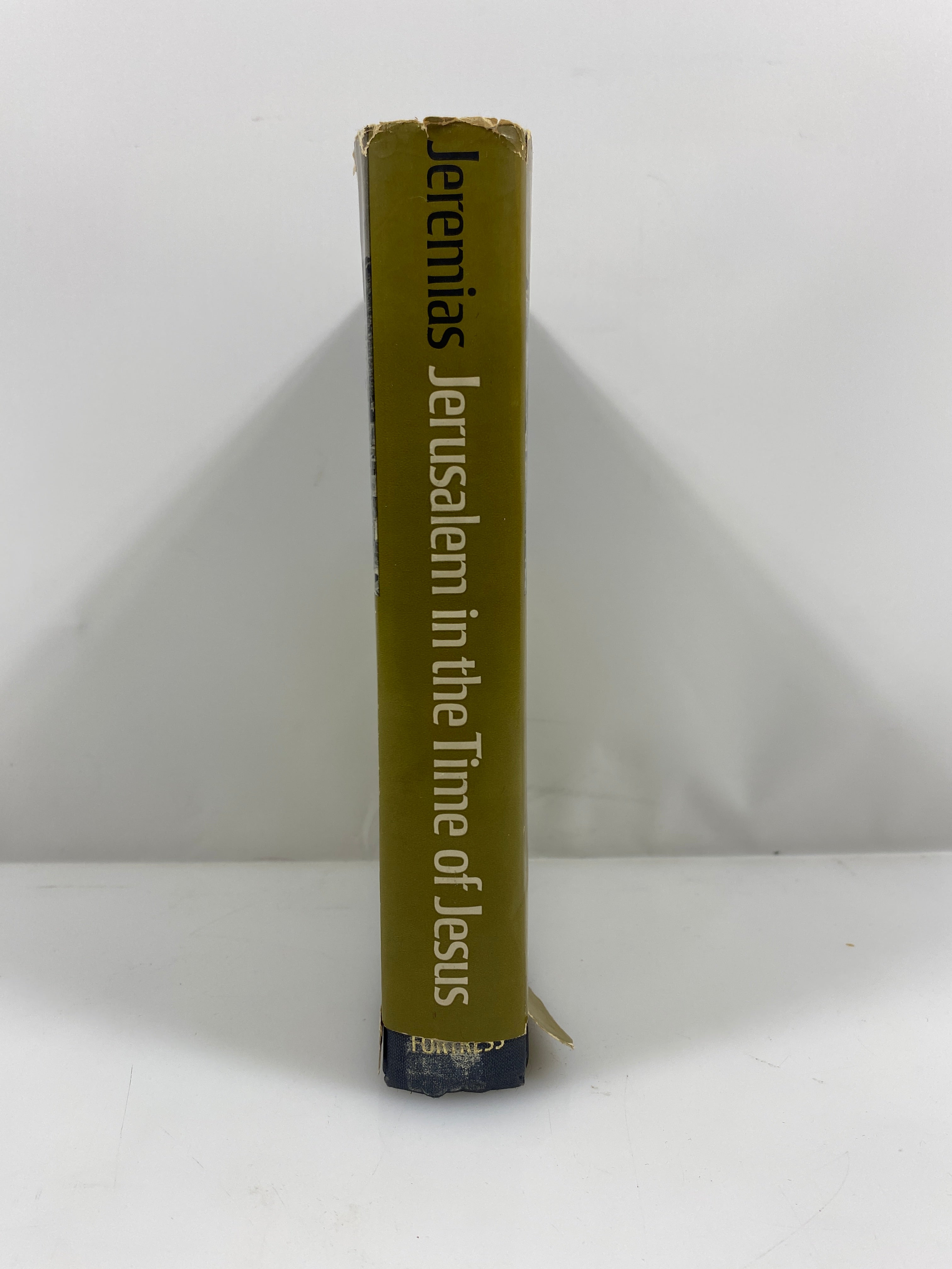 Jerusalem in the Time of Jesus by Jeremias 1969 Ex-Library HCDJ