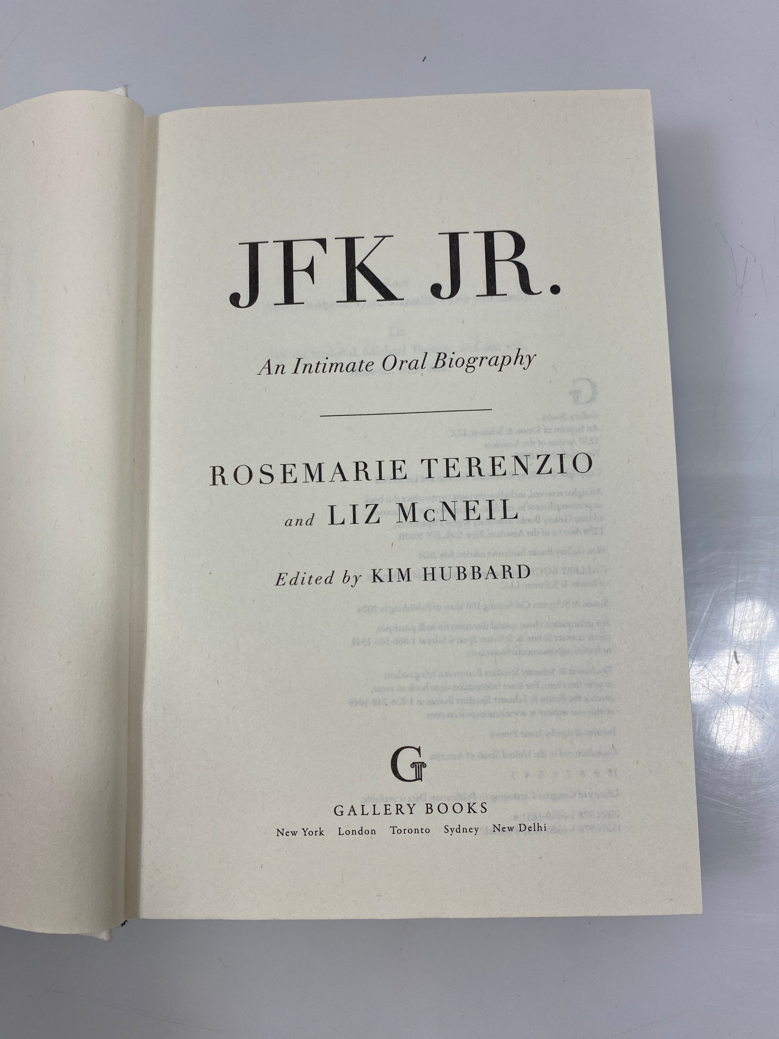 JFK JR. Oral Biography Terenzio/McNeil 2024 HCDJ