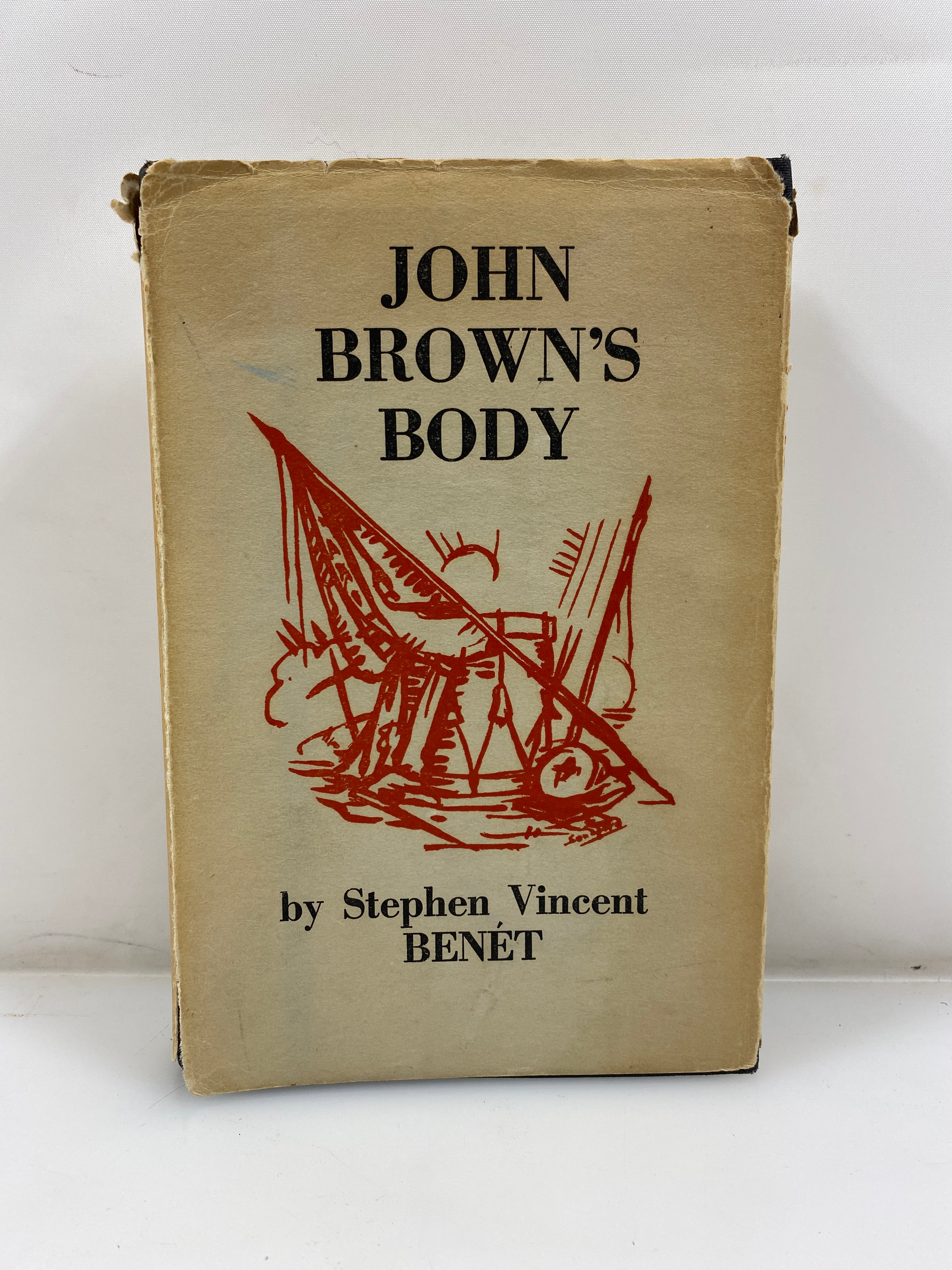 John Brown's Body by Benet 1928 HCDJ