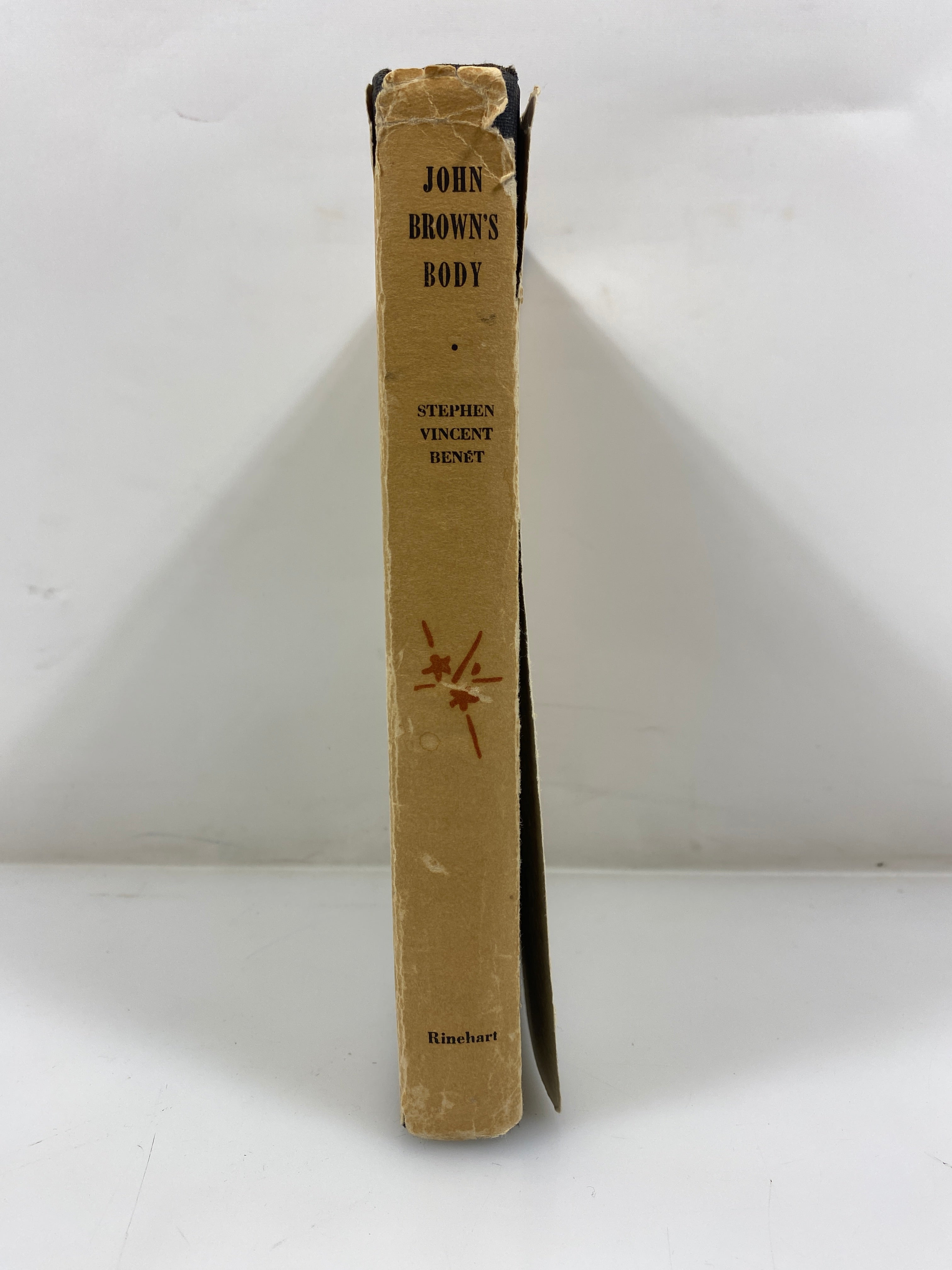 John Brown's Body by Benet 1928 HCDJ