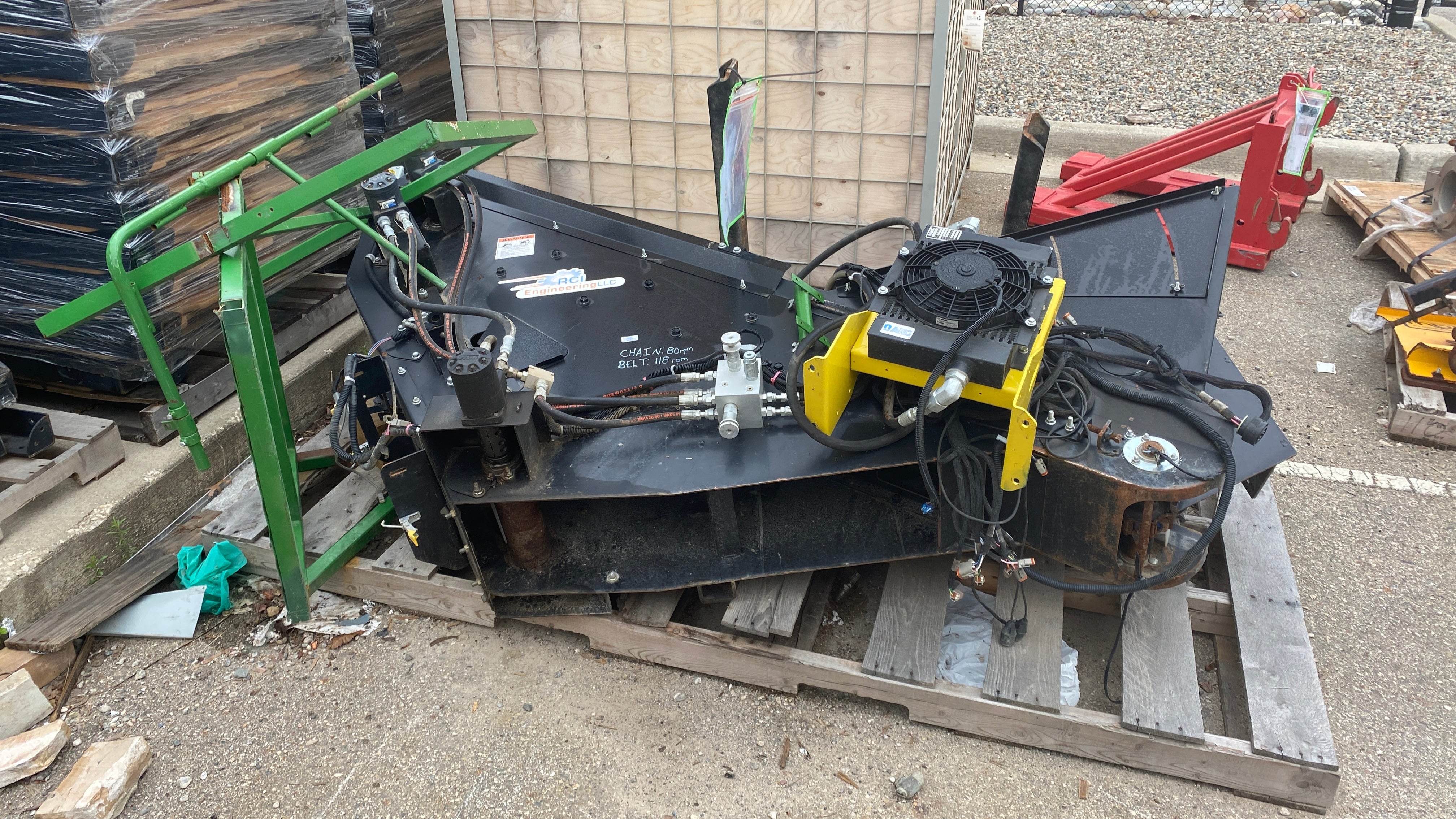 John Deere GreenStar Equipment for 7000 Forage Harvester Attachment *For Parts Only*